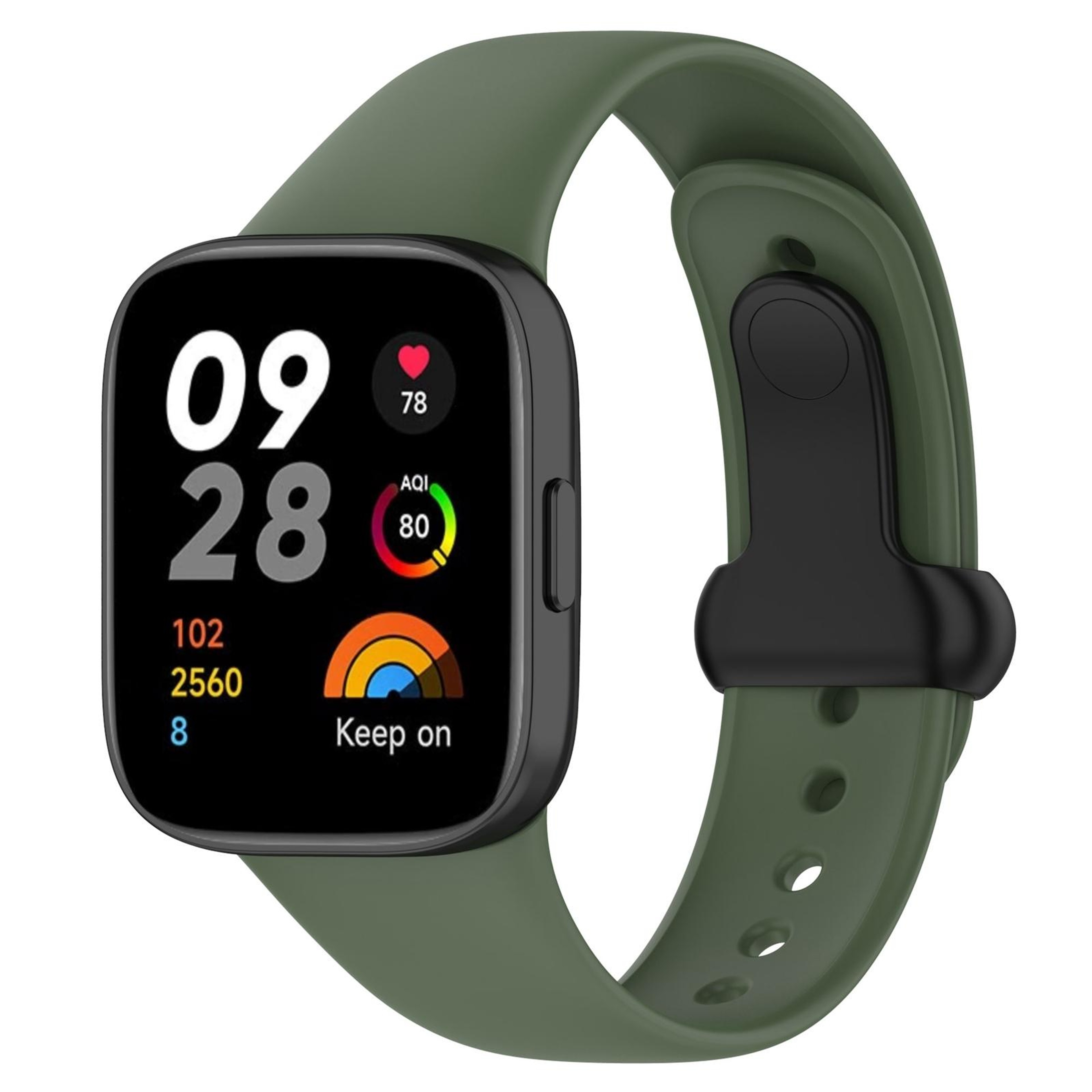 Redmi Watch 3 Silicone Watch Strap Soft Adjustable Replacement Watch Band 15