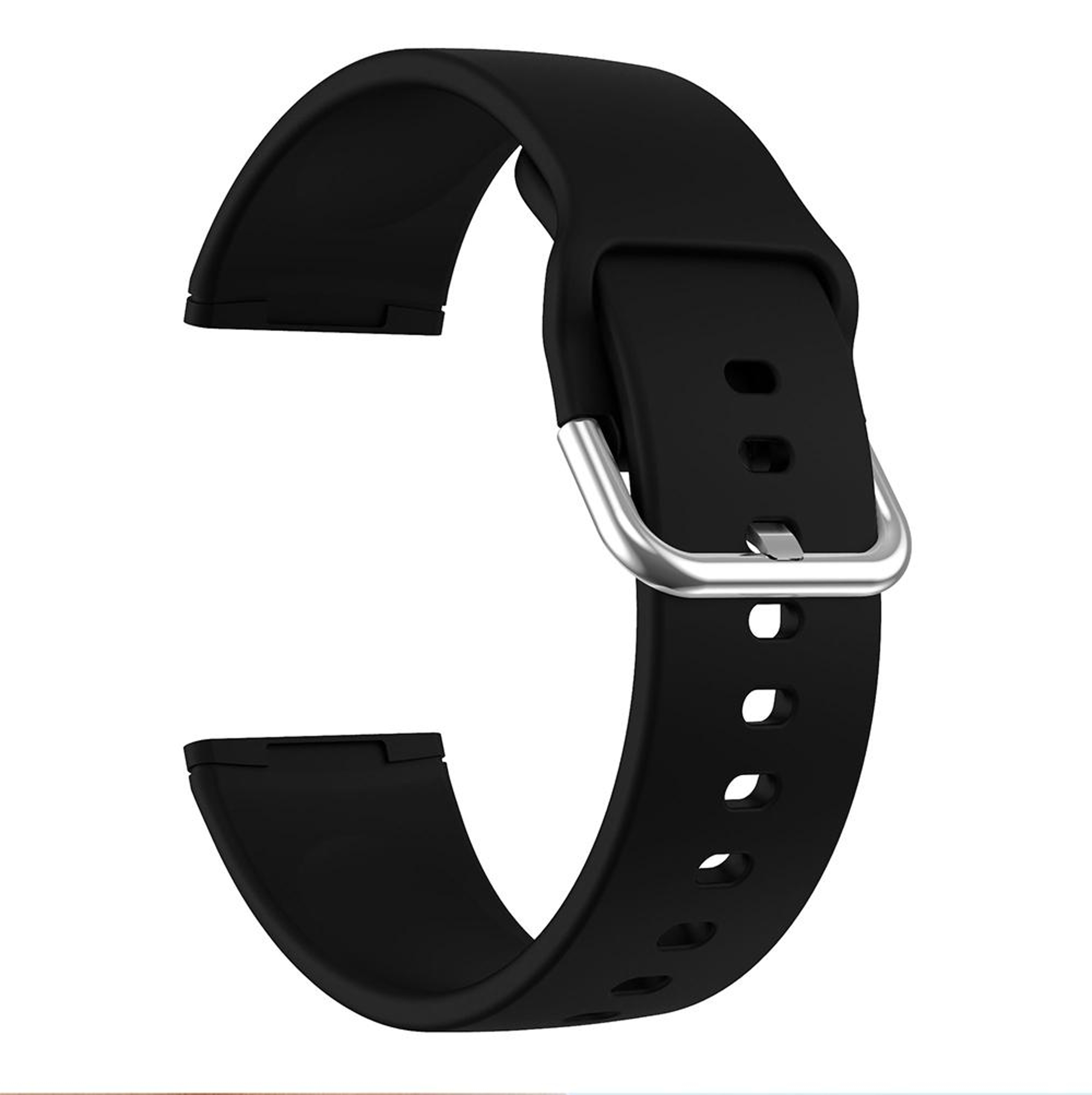 Fitbit Versa 3 Silicone Watch Band Soft Adjustable Replacement Sport Strap 6