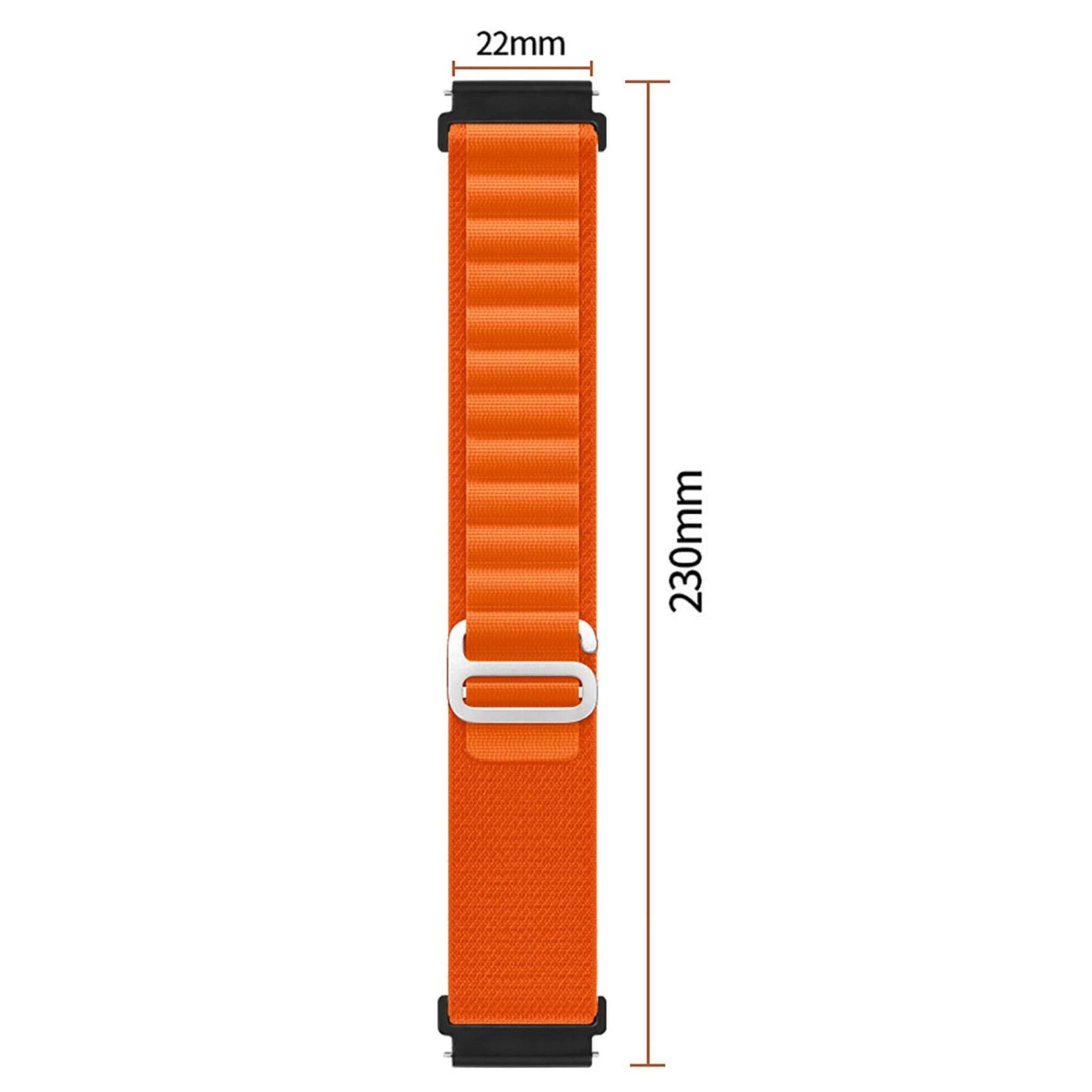 Suunto Race 2 Nylon Watch Strap Alpine Loop Replacement Watch Band Adjustable Wristband 3