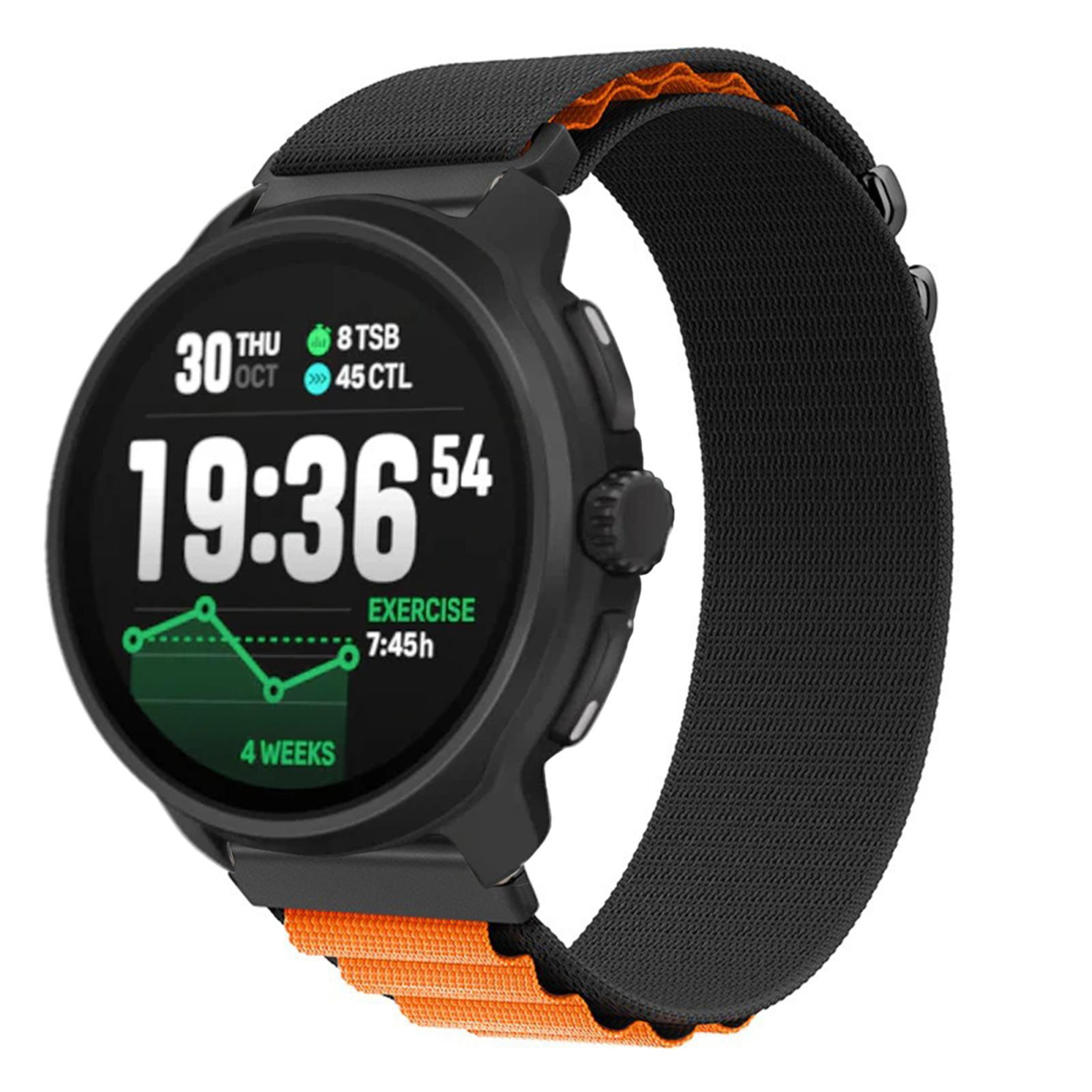 Suunto Race 2 Nylon Watch Strap Alpine Loop Replacement Watch Band Adjustable Wristband 10