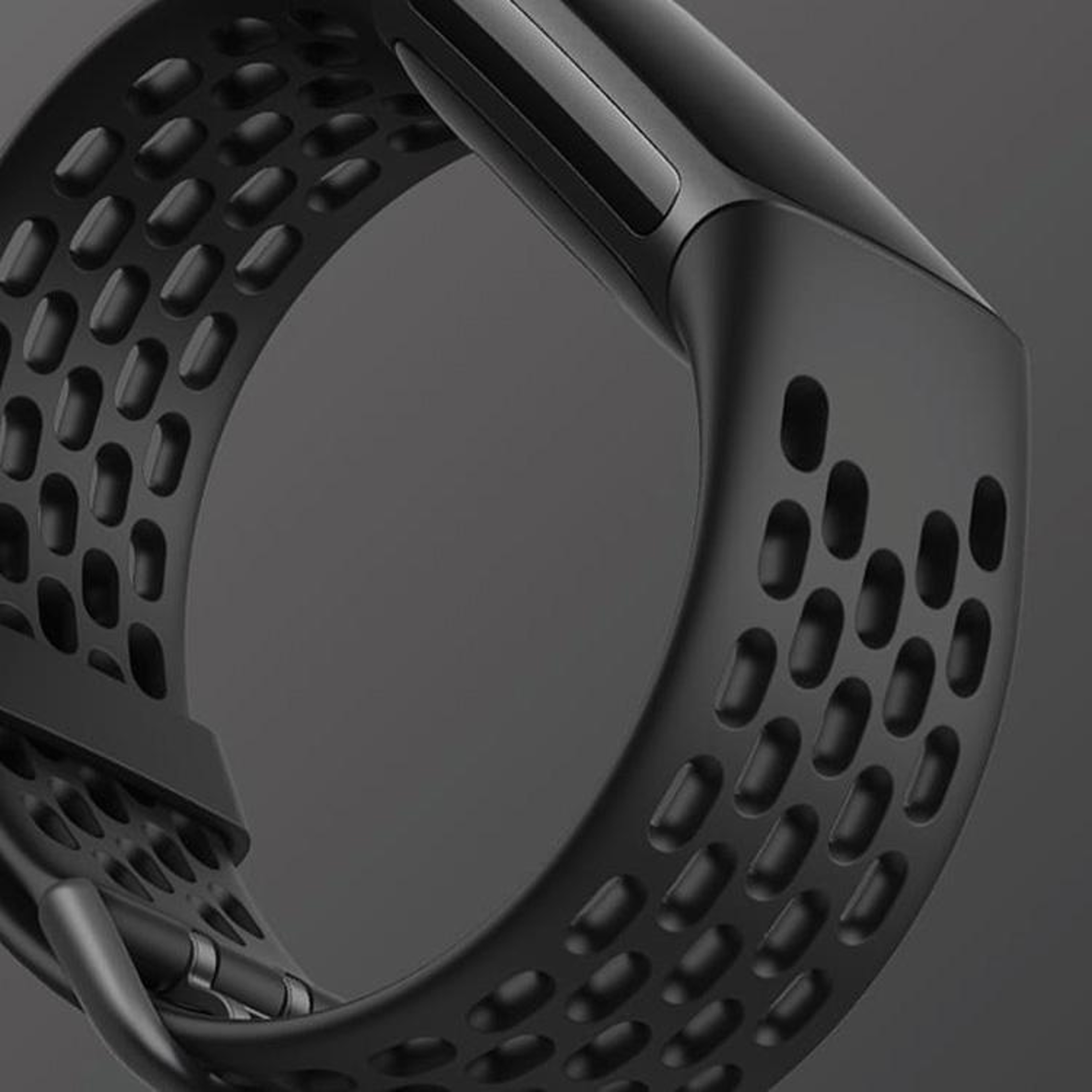 Fitbit Charge 5 Silicone Watch Band Breathable Sport Replacement Strap With Ventilated Design 3
