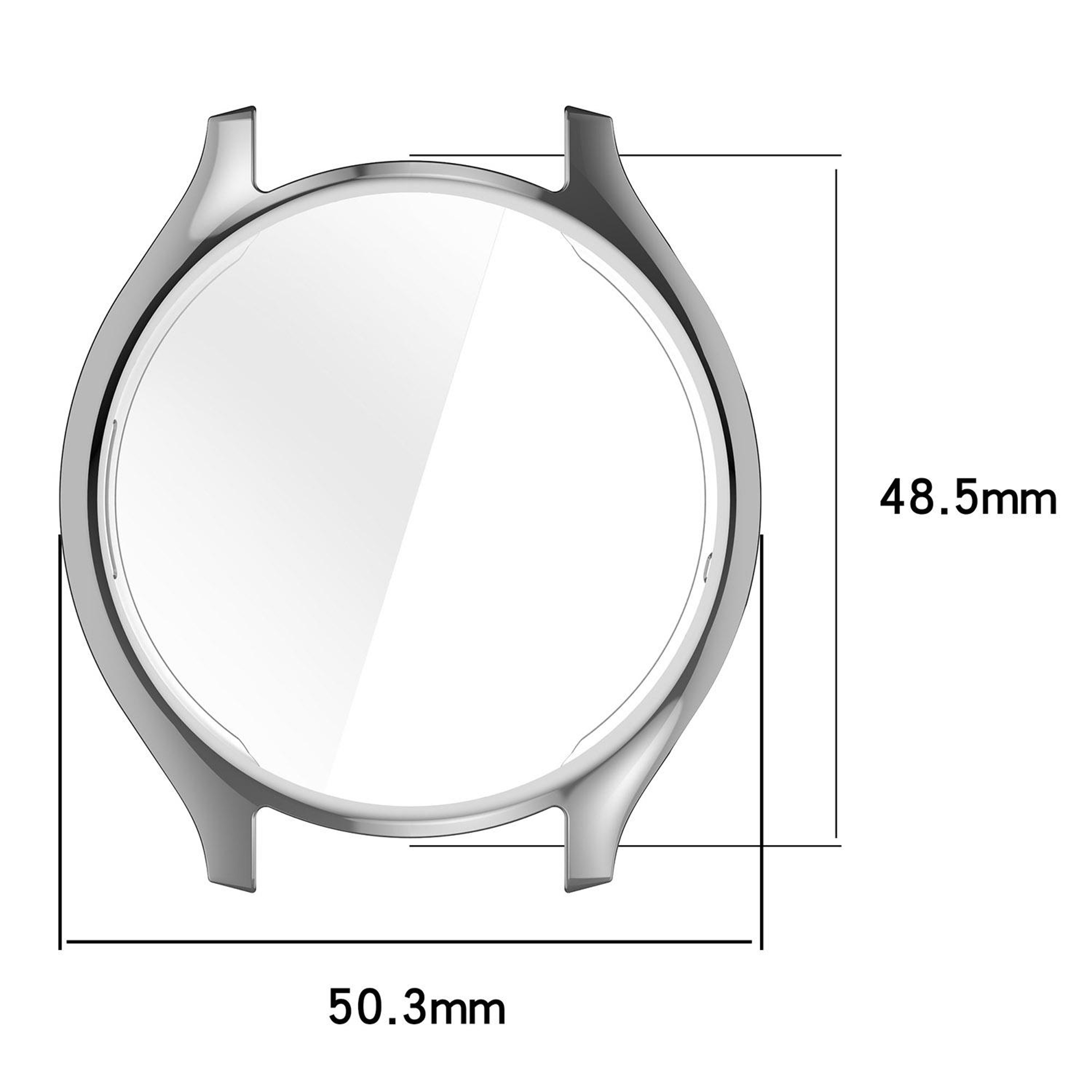 Xiaomi Watch 2 Full Coverage TPU Watch Protective Case With Electroplated Finish 5