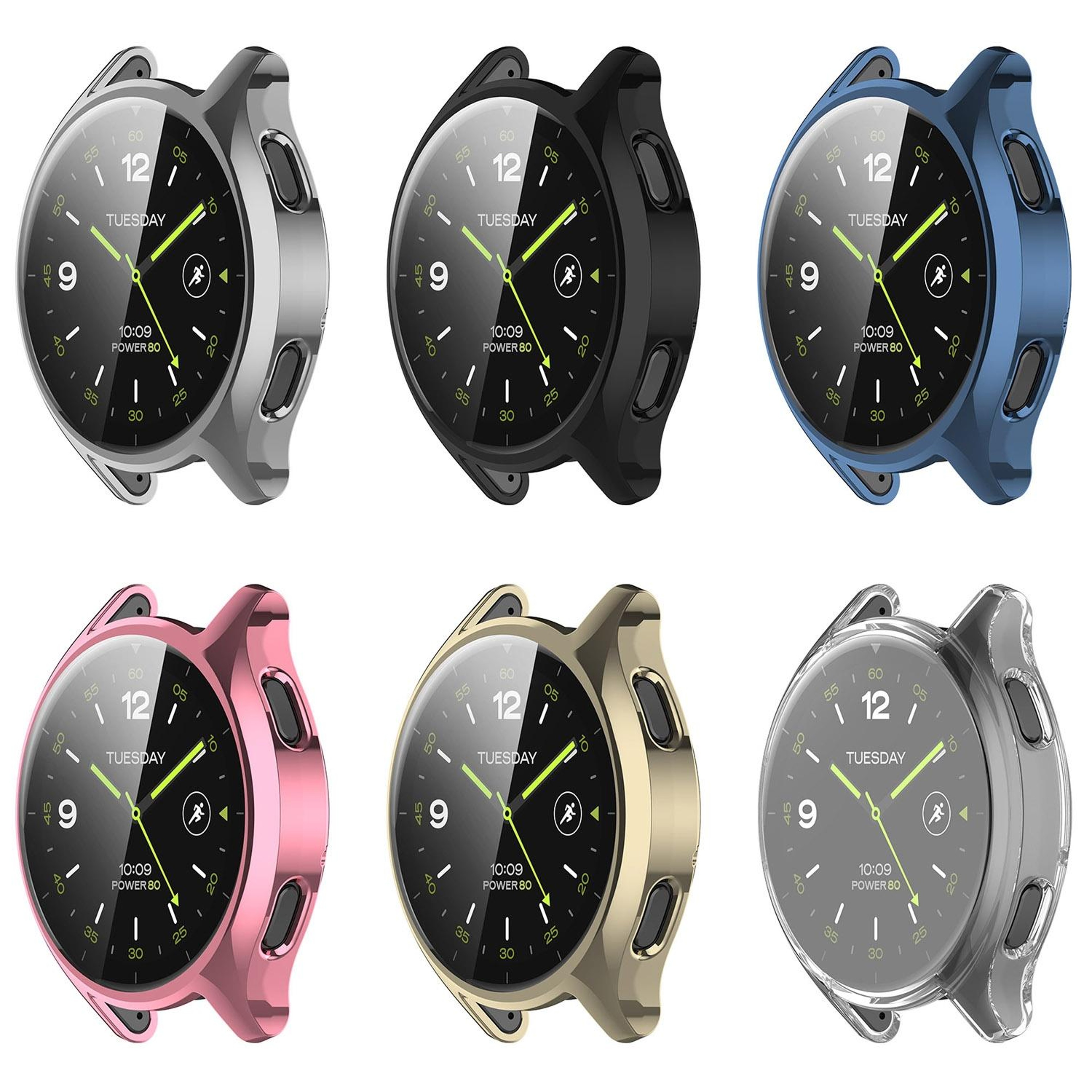 Xiaomi Watch 2 Full Coverage TPU Watch Protective Case With Electroplated Finish 6