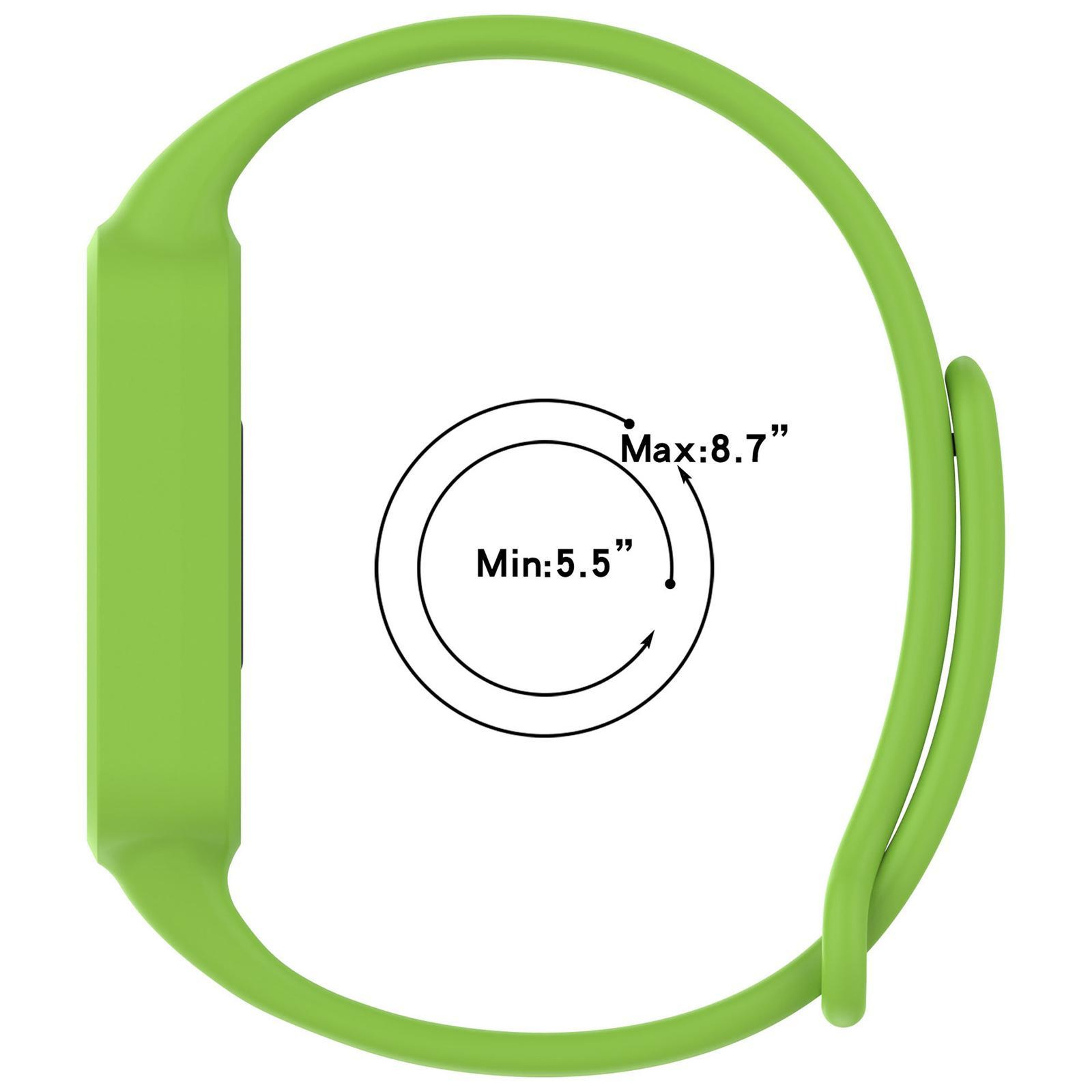 Xiaomi Smart Band 9 Active Silicone Watch Band Replacement Strap For Redmi Band 3 13