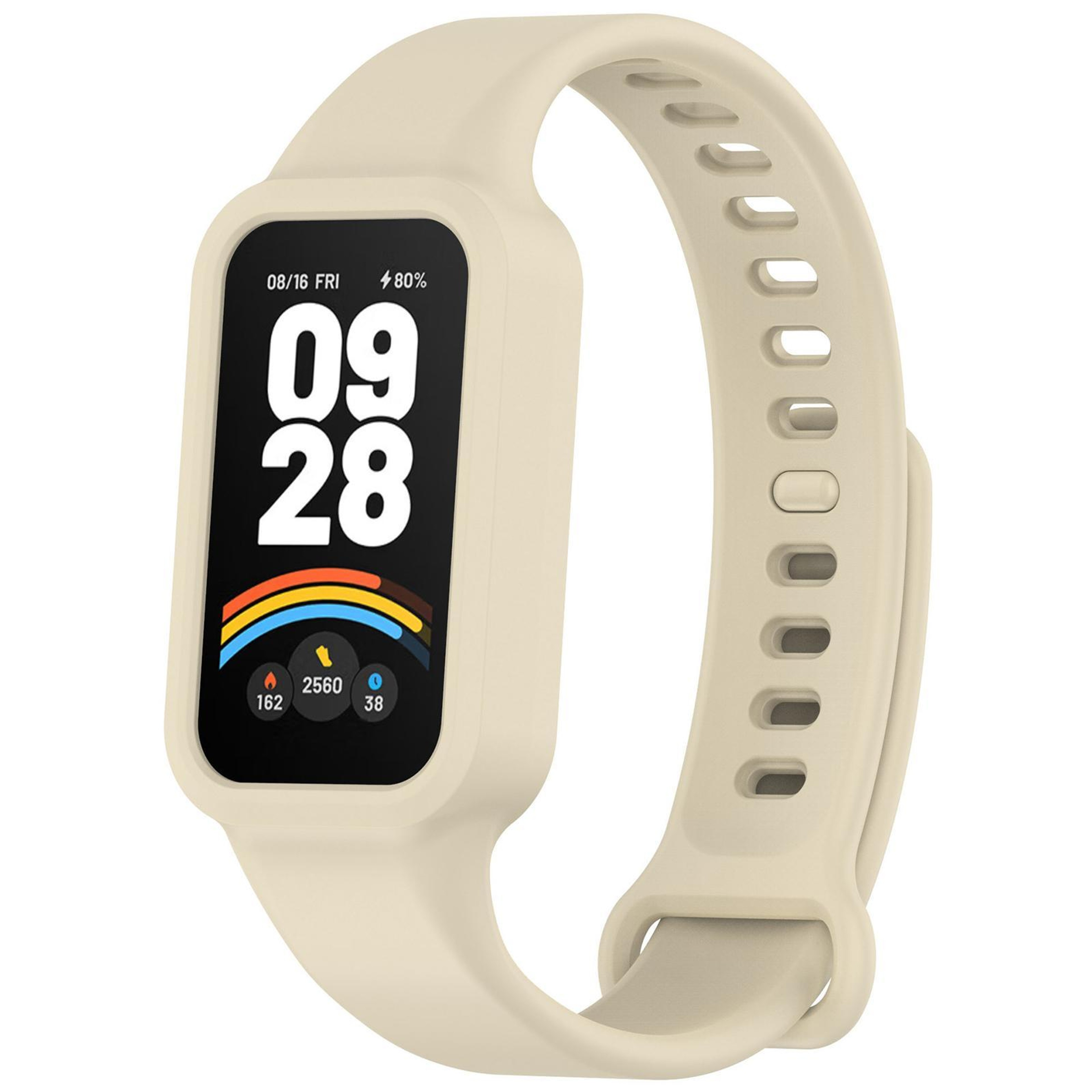 Xiaomi Smart Band 9 Active Silicone Watch Band Replacement Strap For Redmi Band 3 9