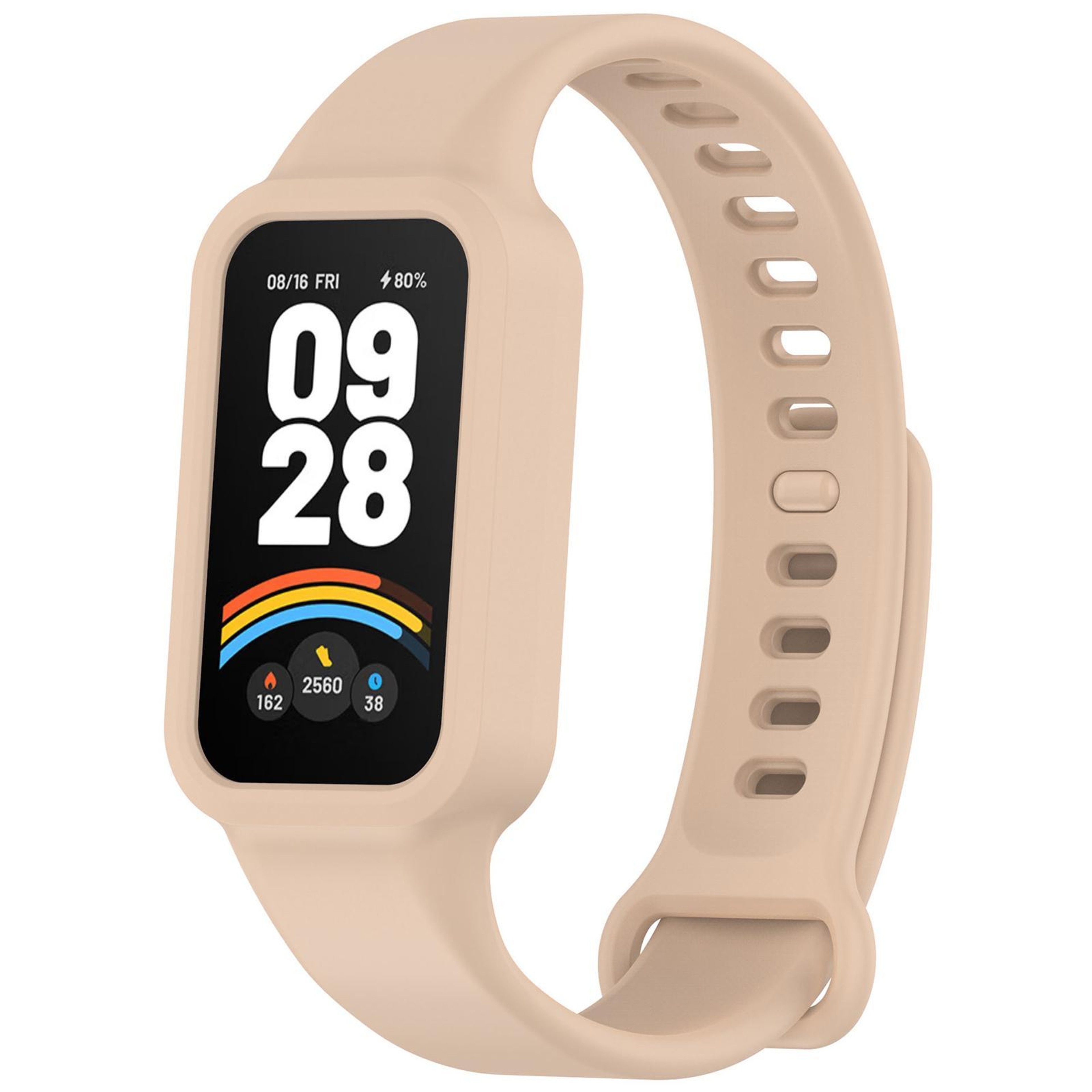 Xiaomi Smart Band 9 Active Silicone Watch Band Replacement Strap For Redmi Band 3 10