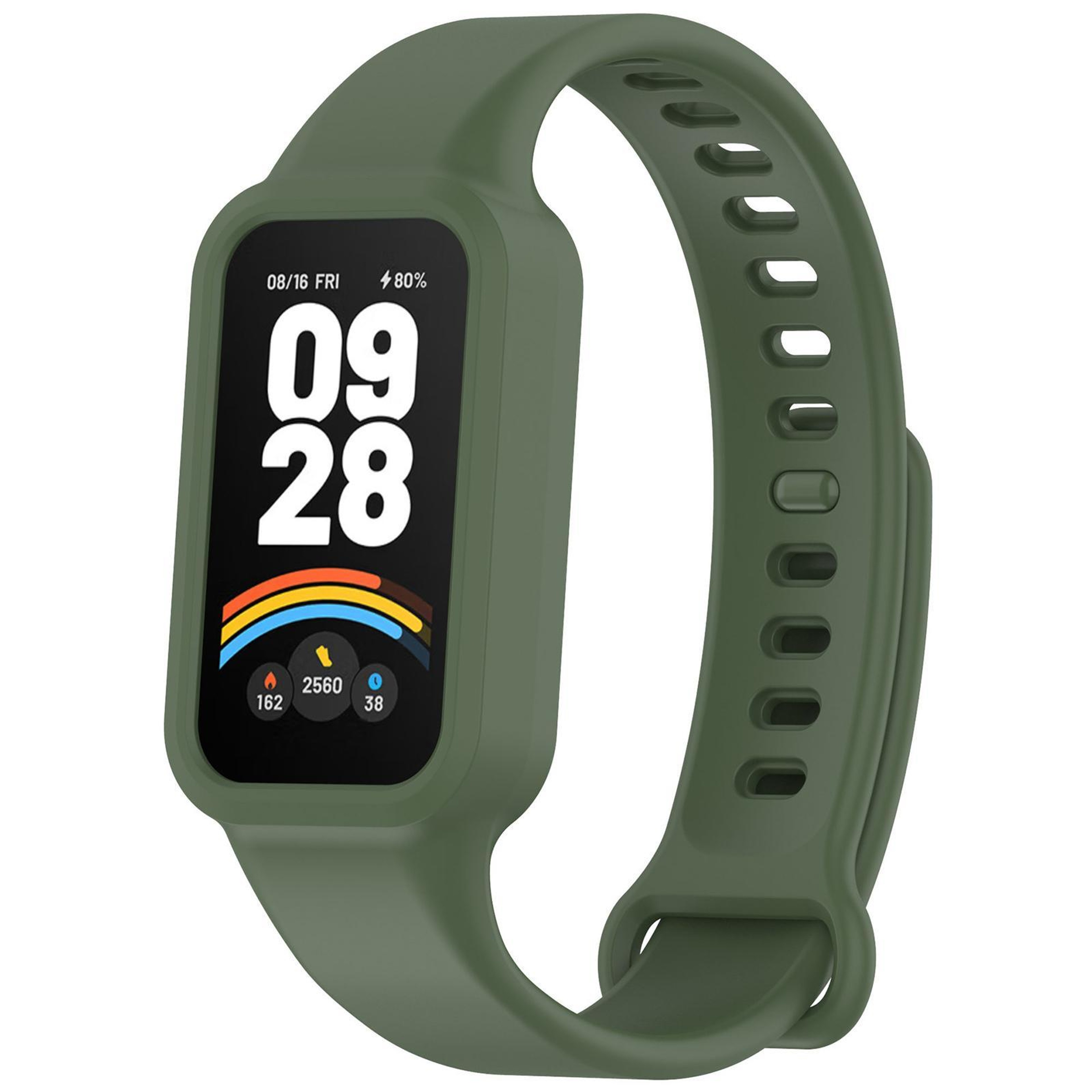 Xiaomi Smart Band 9 Active Silicone Watch Band Replacement Strap For Redmi Band 3 14