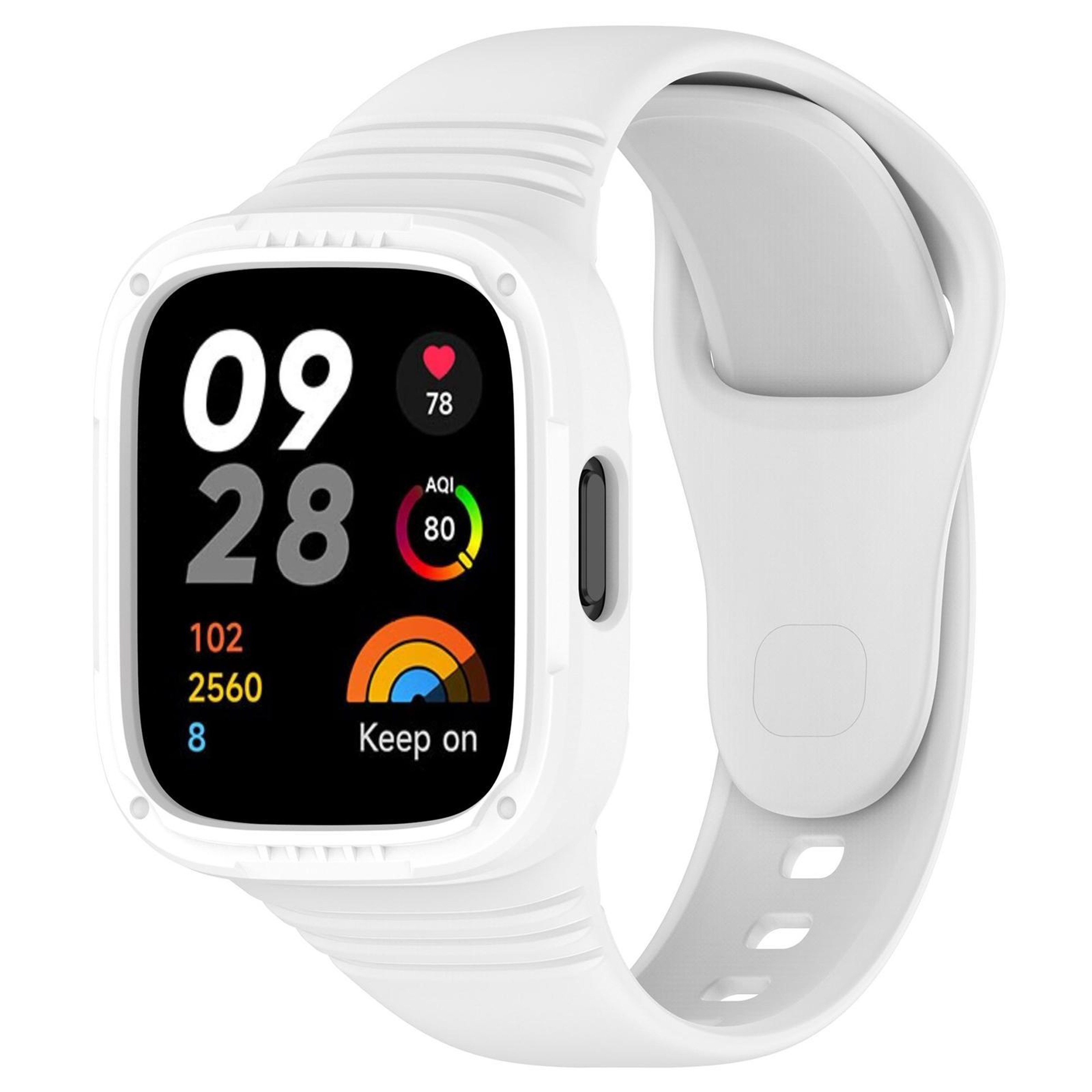 For Xiaomi Redmi Watch 3 Silicone Watch Strap Adjustable Replacement Watch Band 14