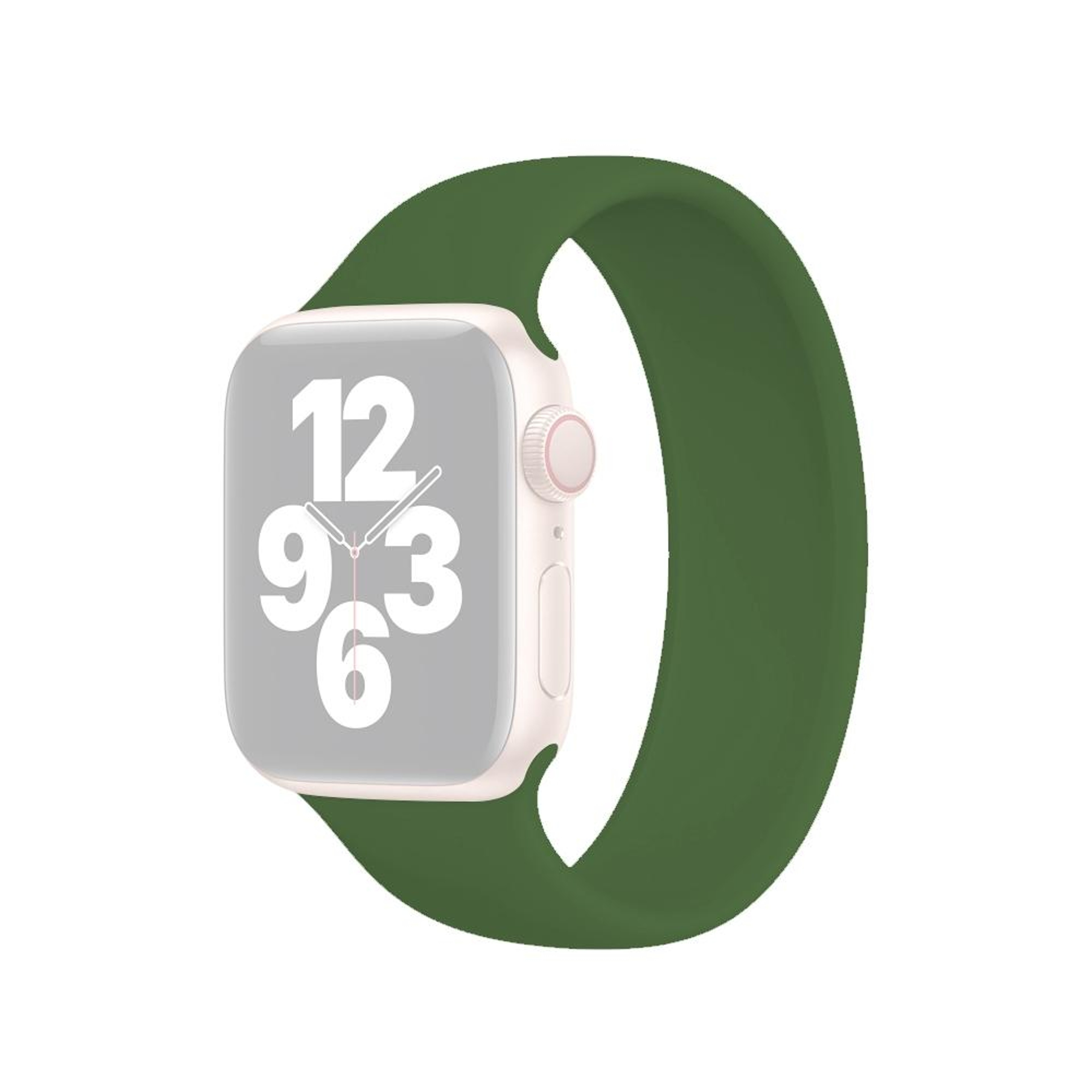 Elastic Apple Watch Silicone Band Soft Stretch Replacement Strap For Apple Watch Ultra 49mm Series  3