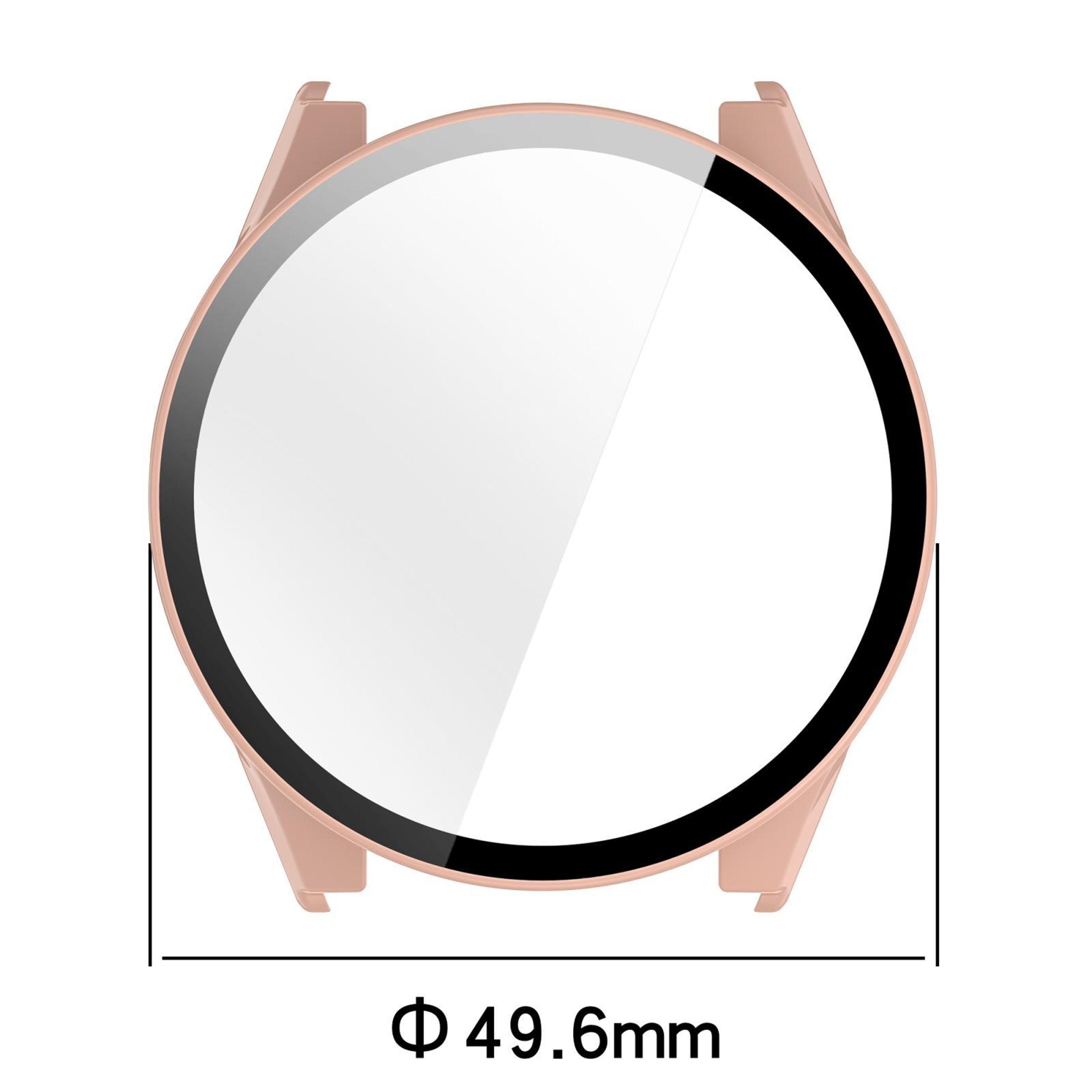 Garmin Forerunner 970 Protective Case With Tempered Glass Screen Protector PC Full Coverage Cover 6