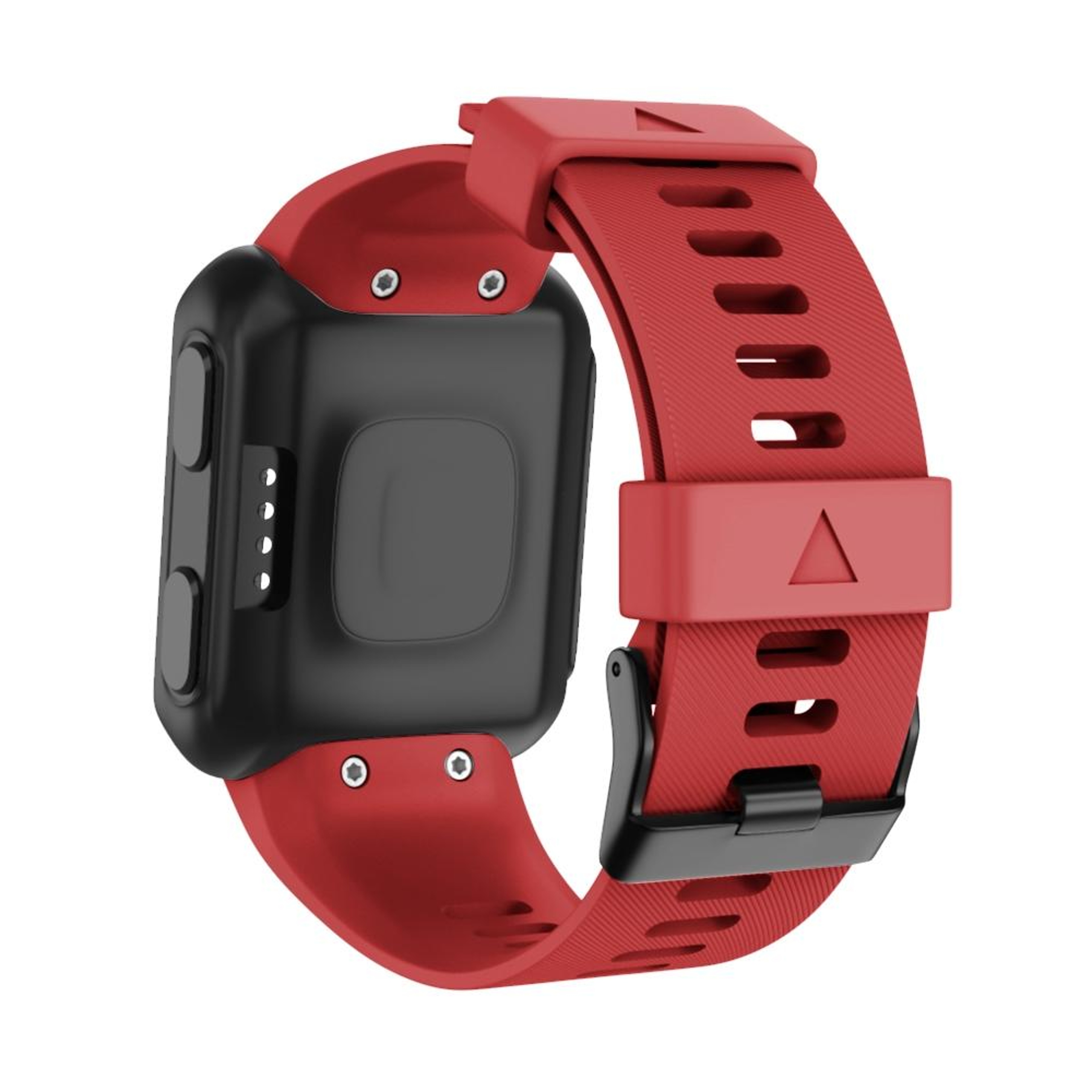 Garmin Forerunner 35 Silicone Watch Band Soft Replacement Strap With Black Buckle 5