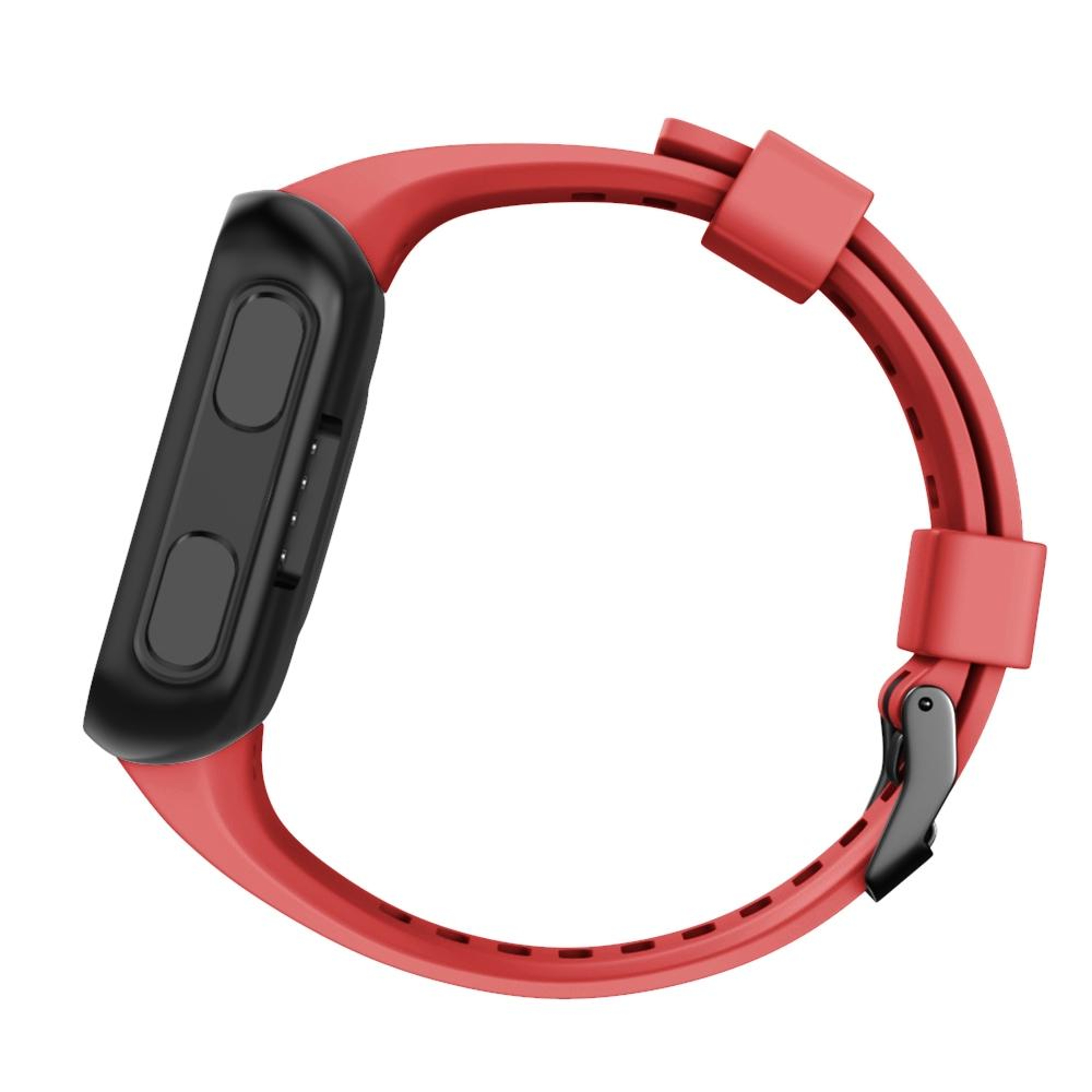 Garmin Forerunner 35 Silicone Watch Band Soft Replacement Strap With Black Buckle 7