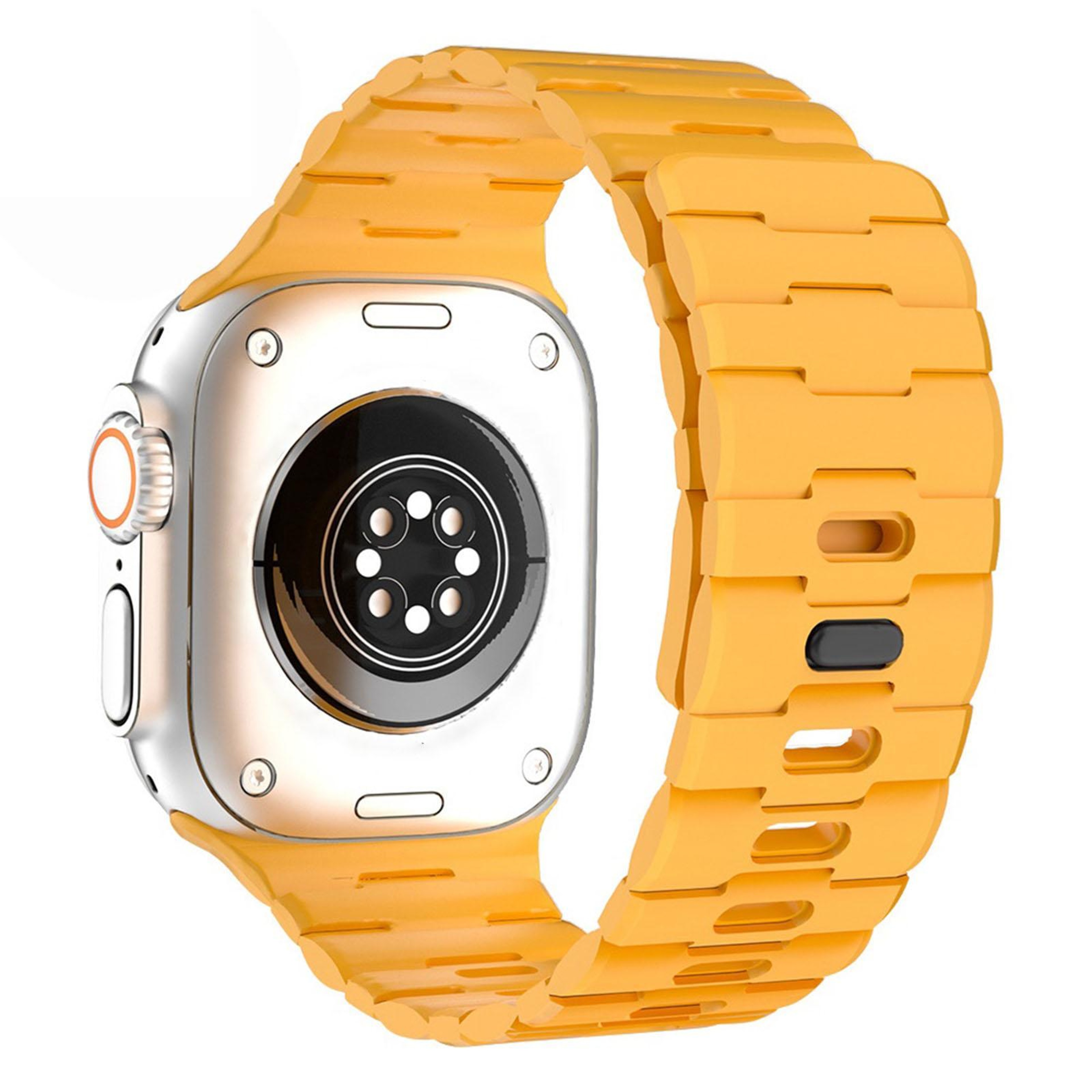 Apple Watch Magnetic Silicone Band Horse Embossed Adjustable Strap 13