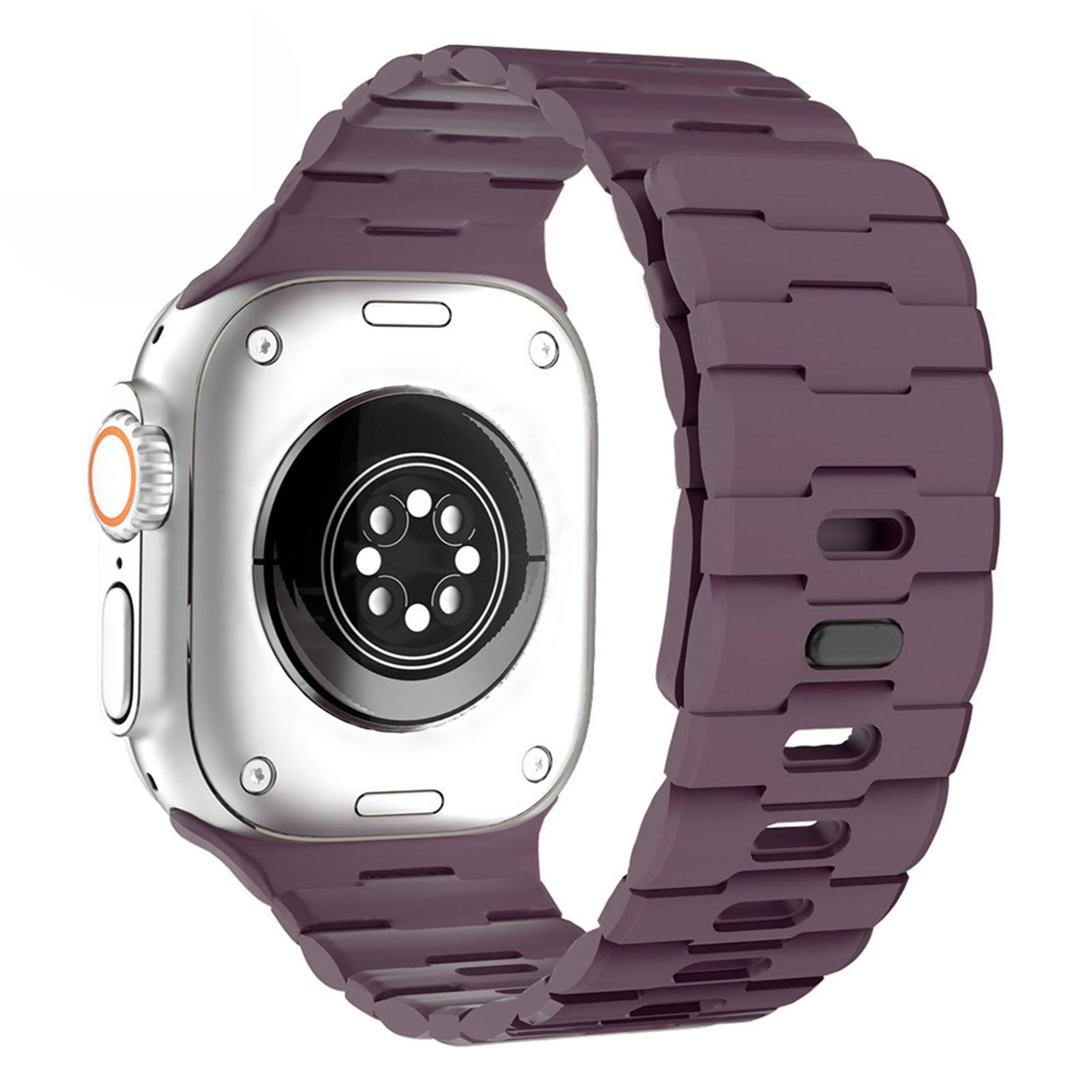 Apple Watch Magnetic Silicone Band Horse Embossed Adjustable Strap 16