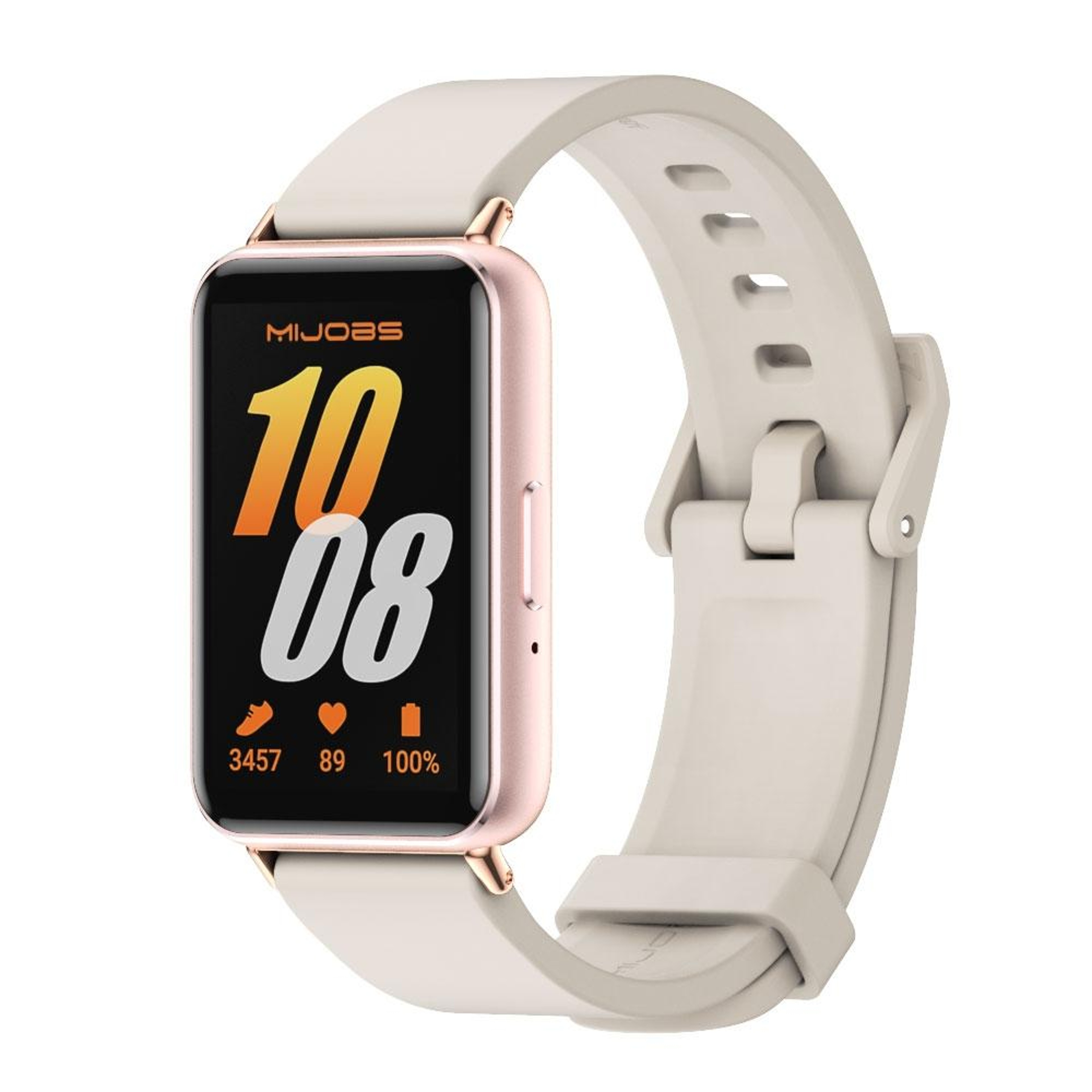 Samsung Galaxy Fit 3 Silicone Watch Band Adjustable Replacement Strap With Stainless Steel Buckle 0