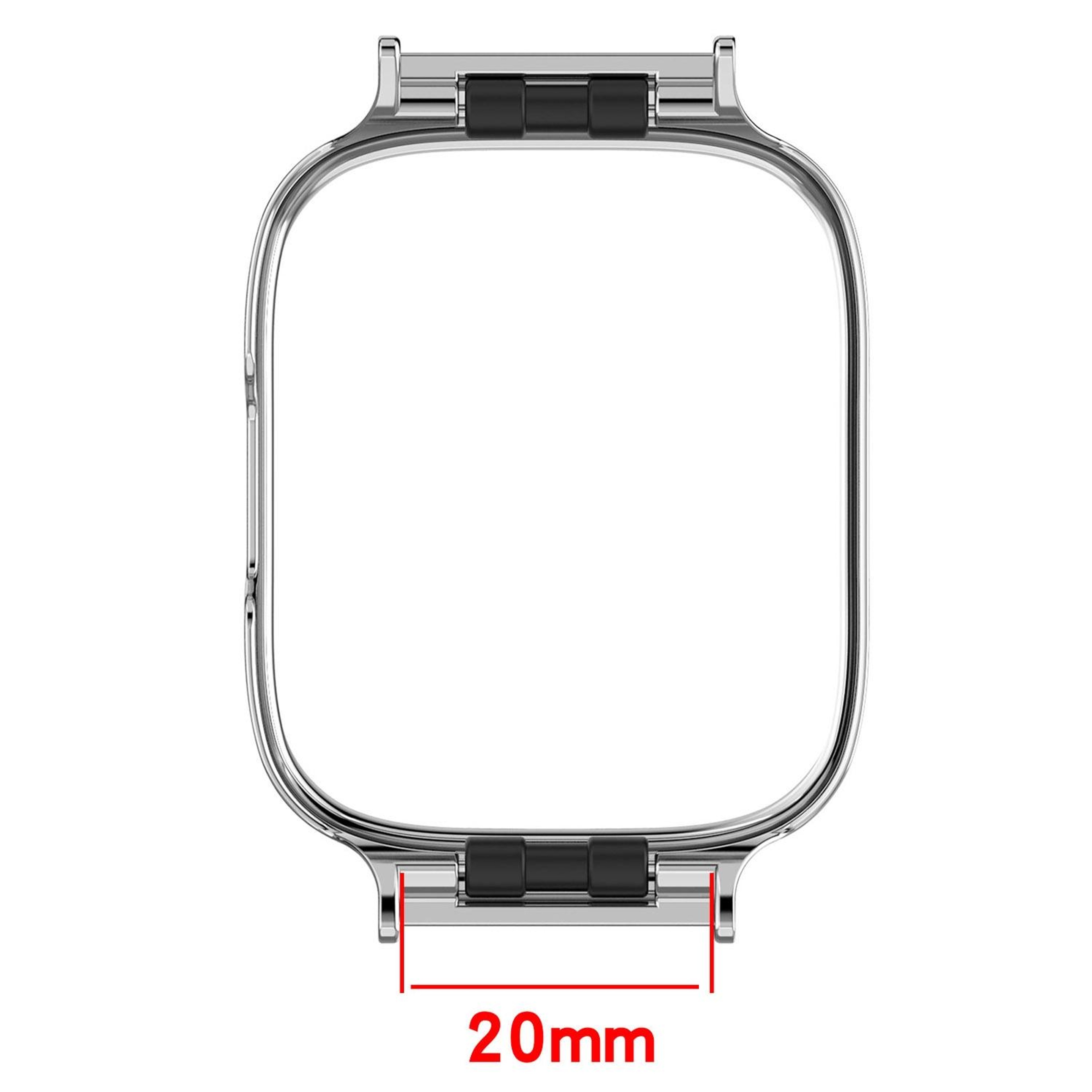 Redmi Watch 3 Lite Active Metal Watch Protective Frame Stainless Steel Screen Guard Bezel Cover 2