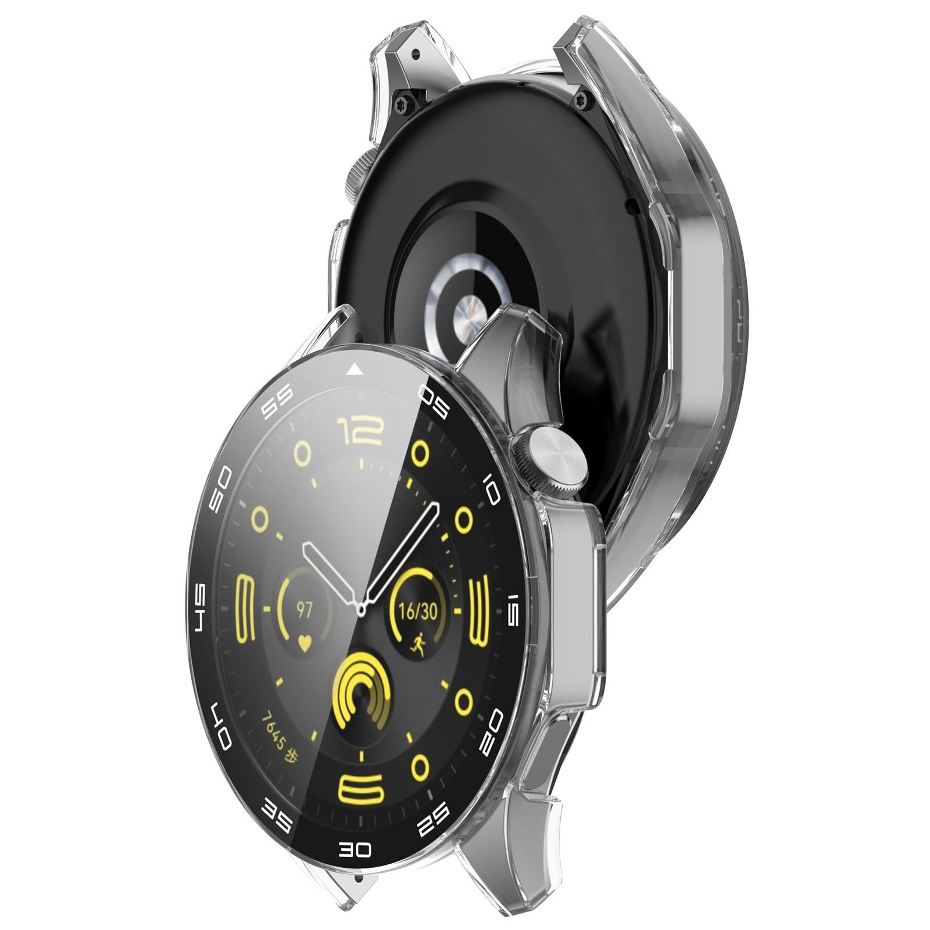 Huawei Watch GT 4 46mm Protective Case With Tempered Glass Screen Protector And Graduated Dial 5