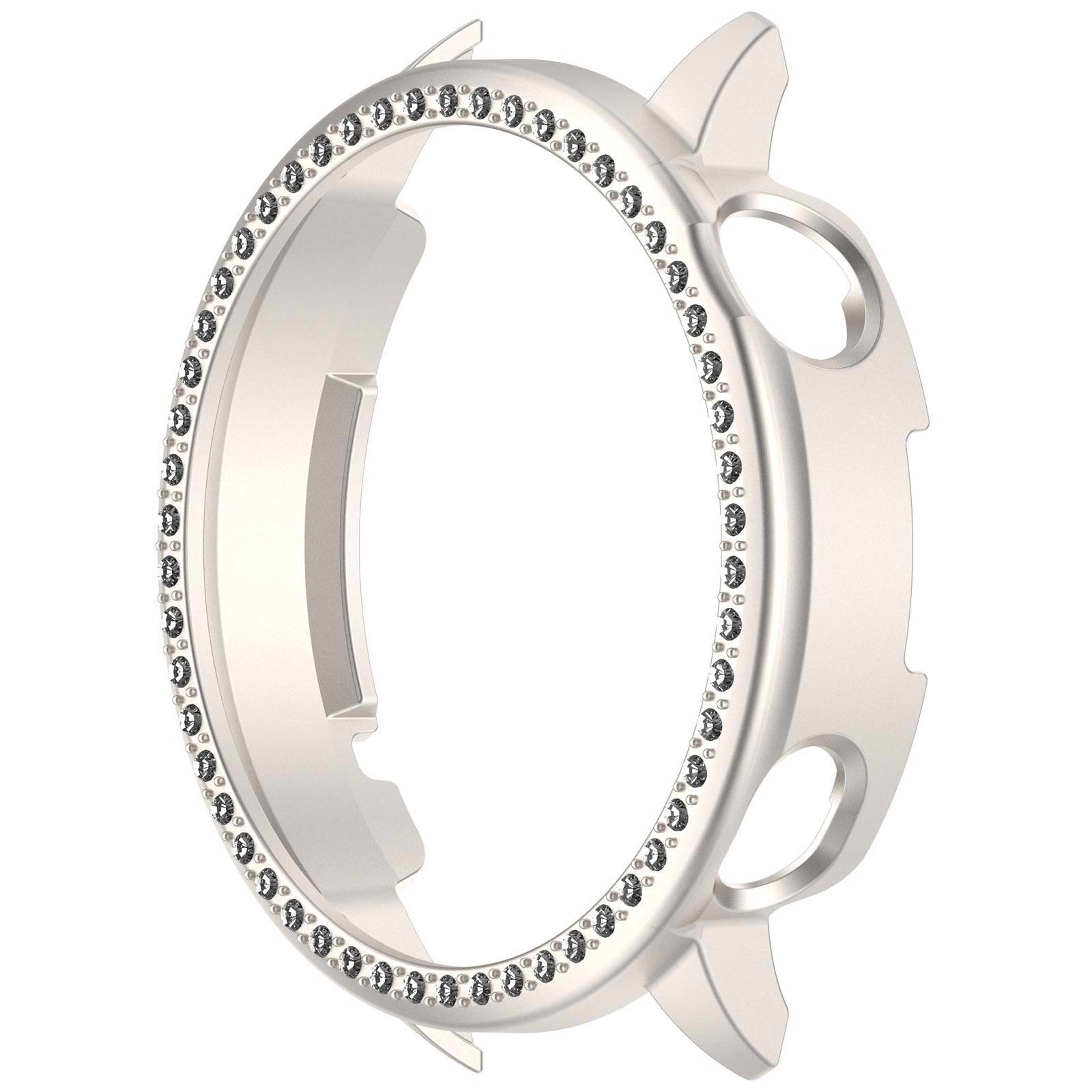 OnePlus Watch 3 43mm PC Watch Protective Cover Single Row Diamond Half Coverage Case 4