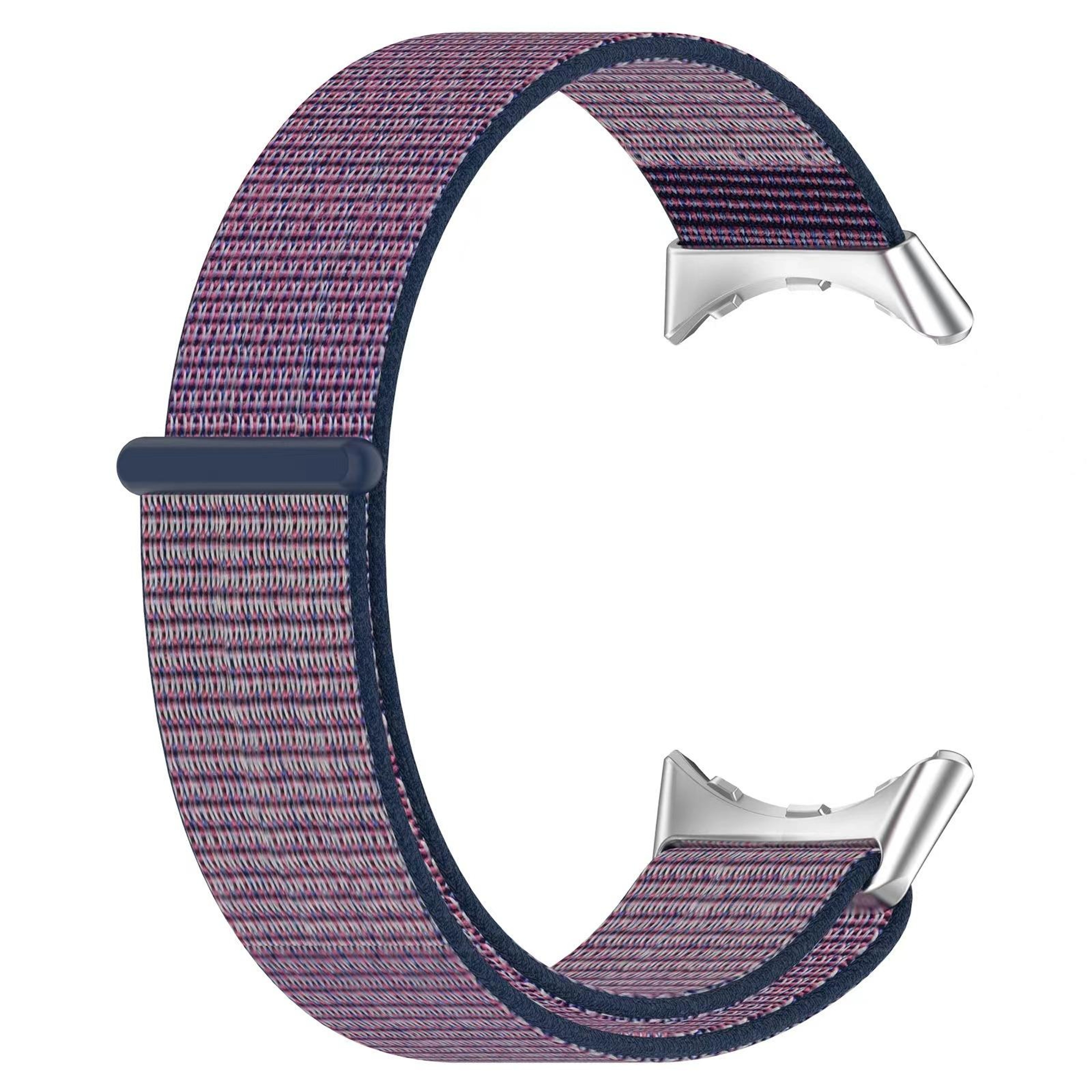 Google Pixel Watch 4 3 2 1 41mm Nylon Loop Watch Band Adjustable Breathable Replacement Strap – view 12