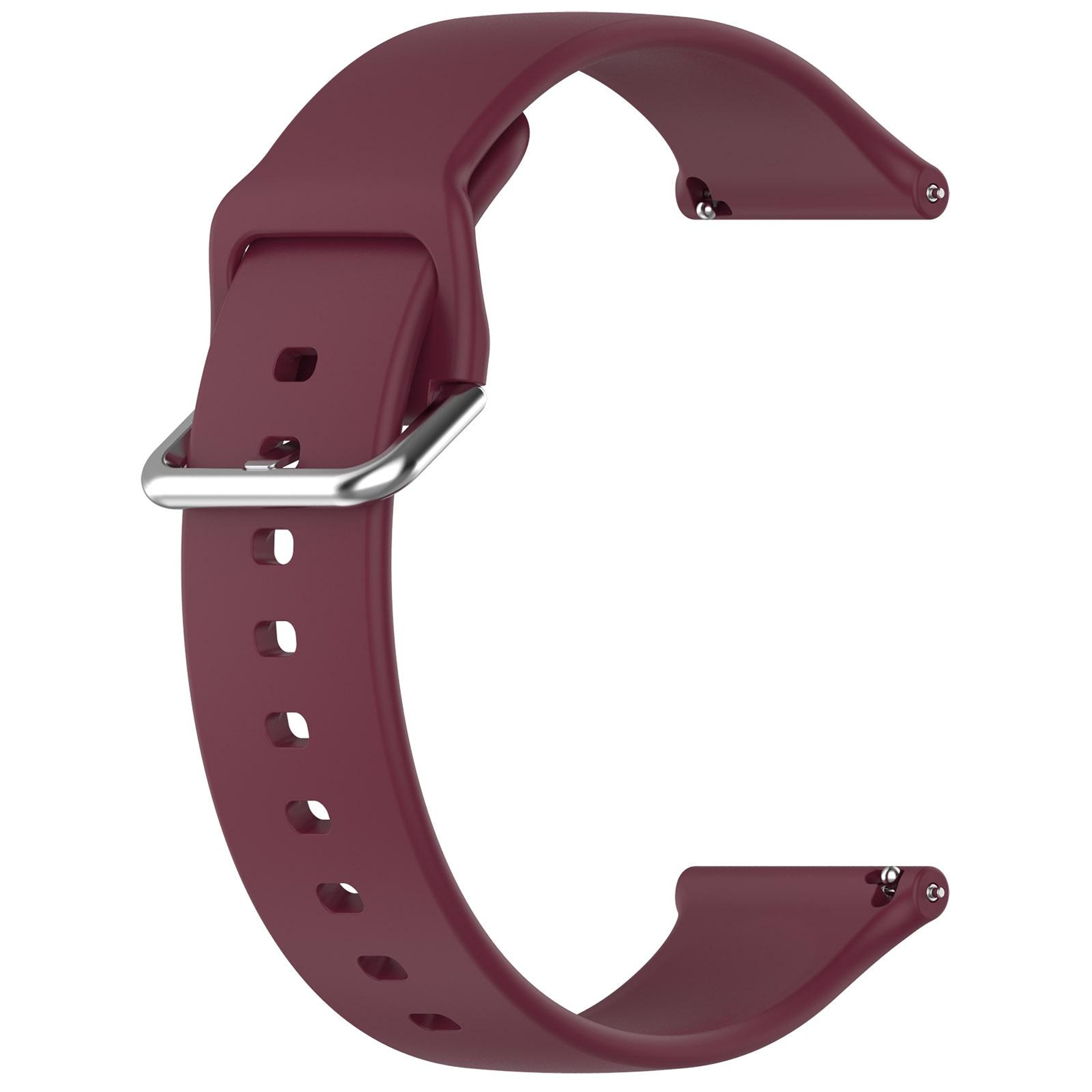 Universal Silicone Watch Band Adjustable Replacement Watch Strap For TicWatch Pro 5 And Fossil Watc 5