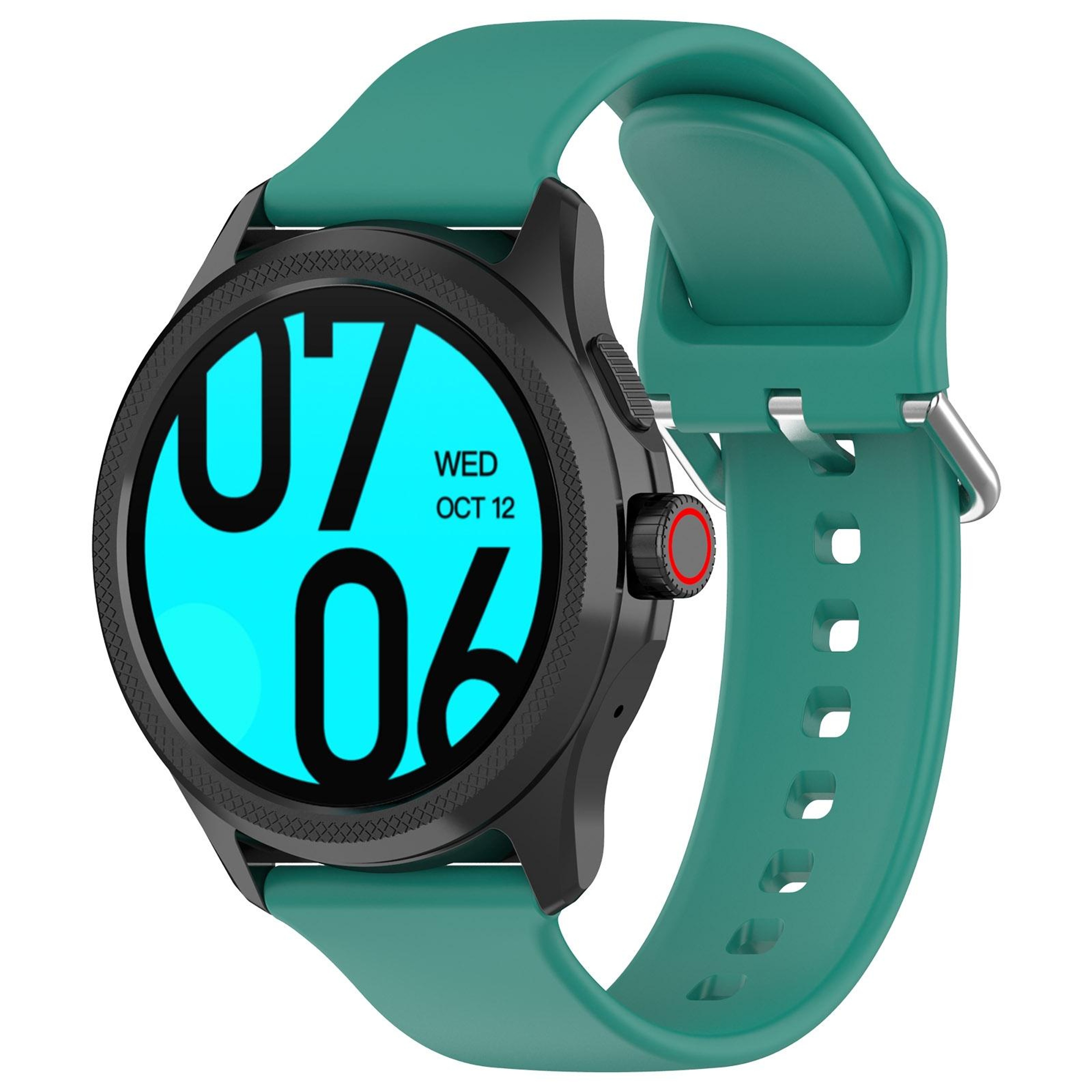 Universal Silicone Watch Band Adjustable Replacement Watch Strap For TicWatch Pro 5 And Fossil Watc 15