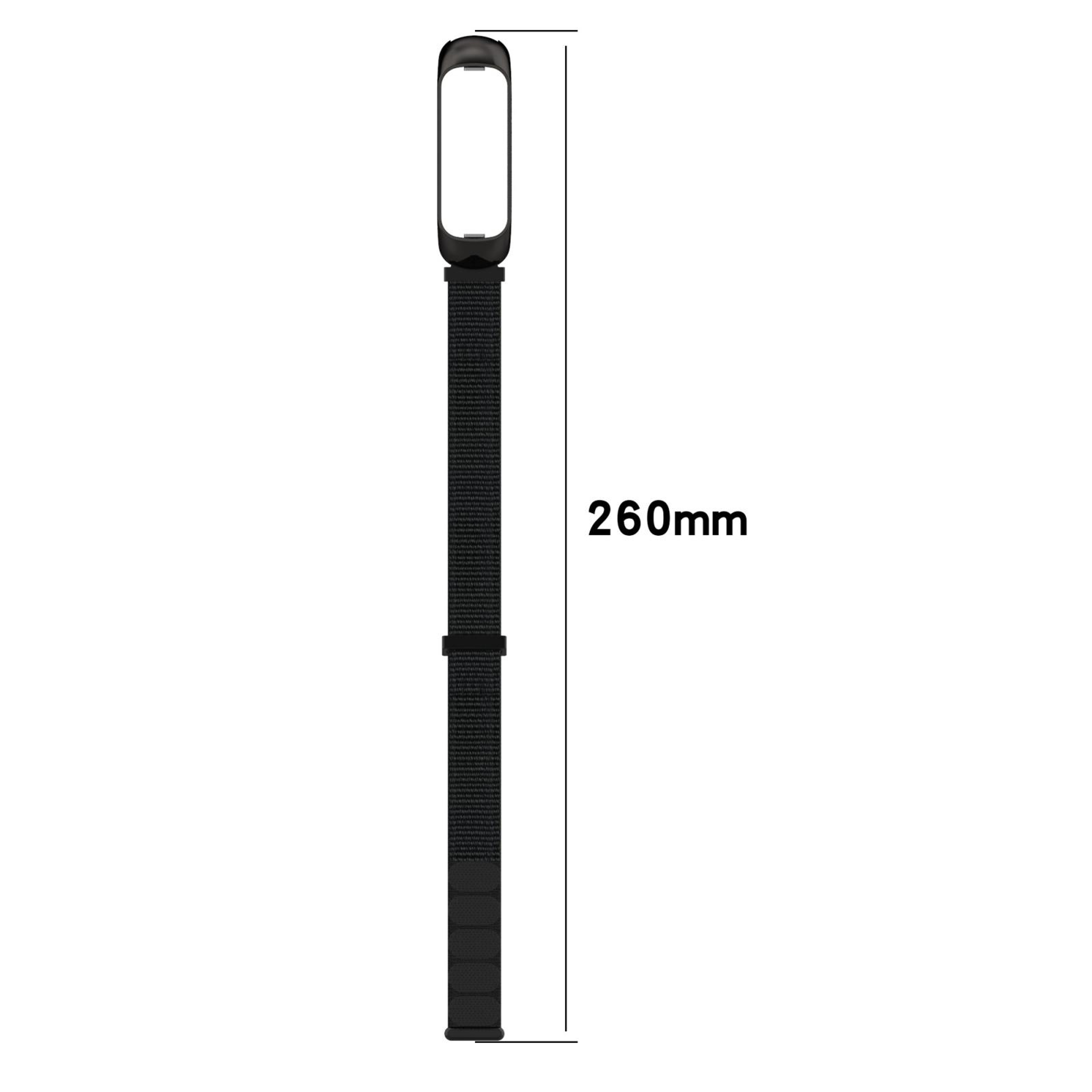 Samsung Galaxy Fit 2 Nylon Loop Watch Band Adjustable Soft Replacement Strap – view 6