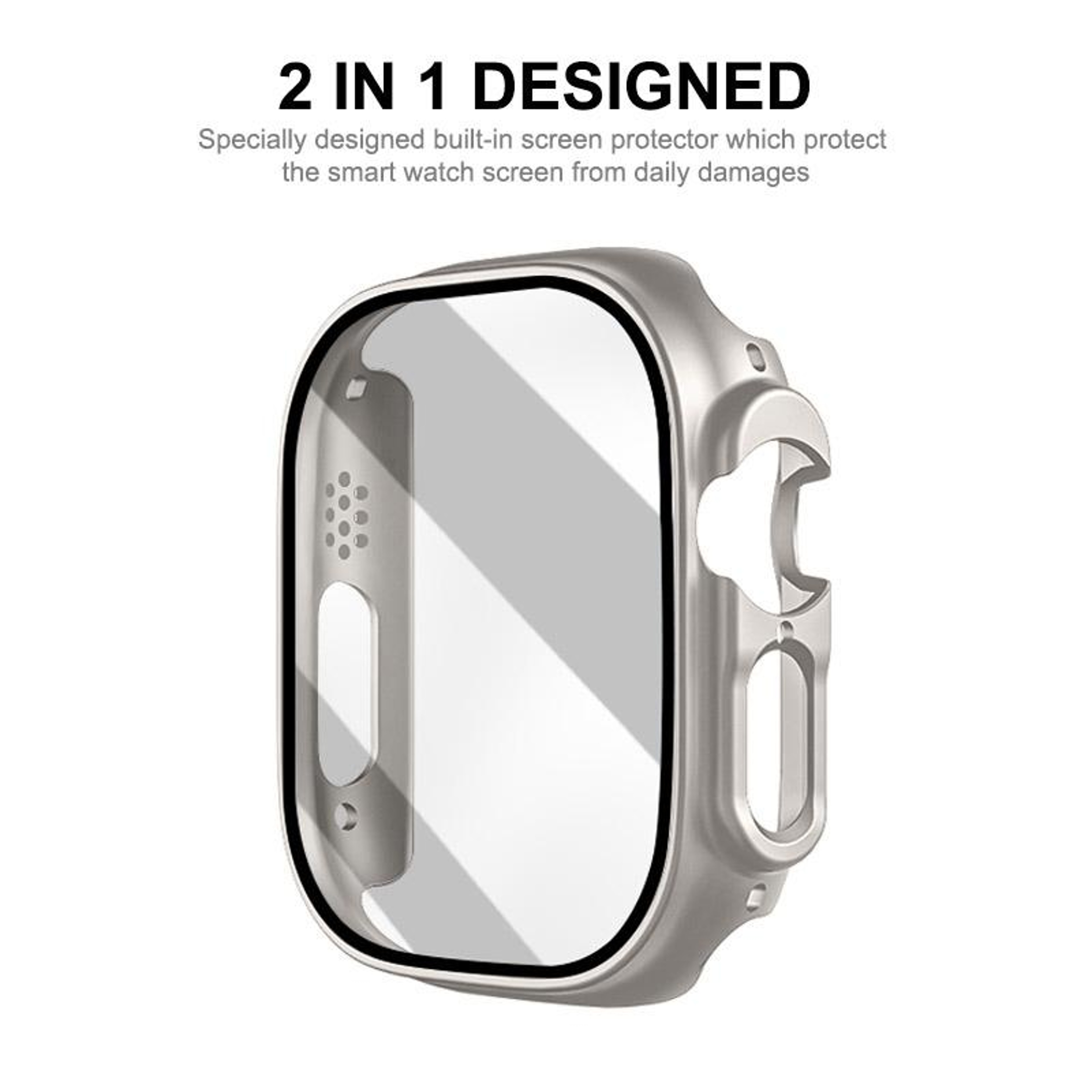 ENKAY Apple Watch Ultra 3 2 1 49mm Protective Case With 9H Tempered Glass Screen Protector 1