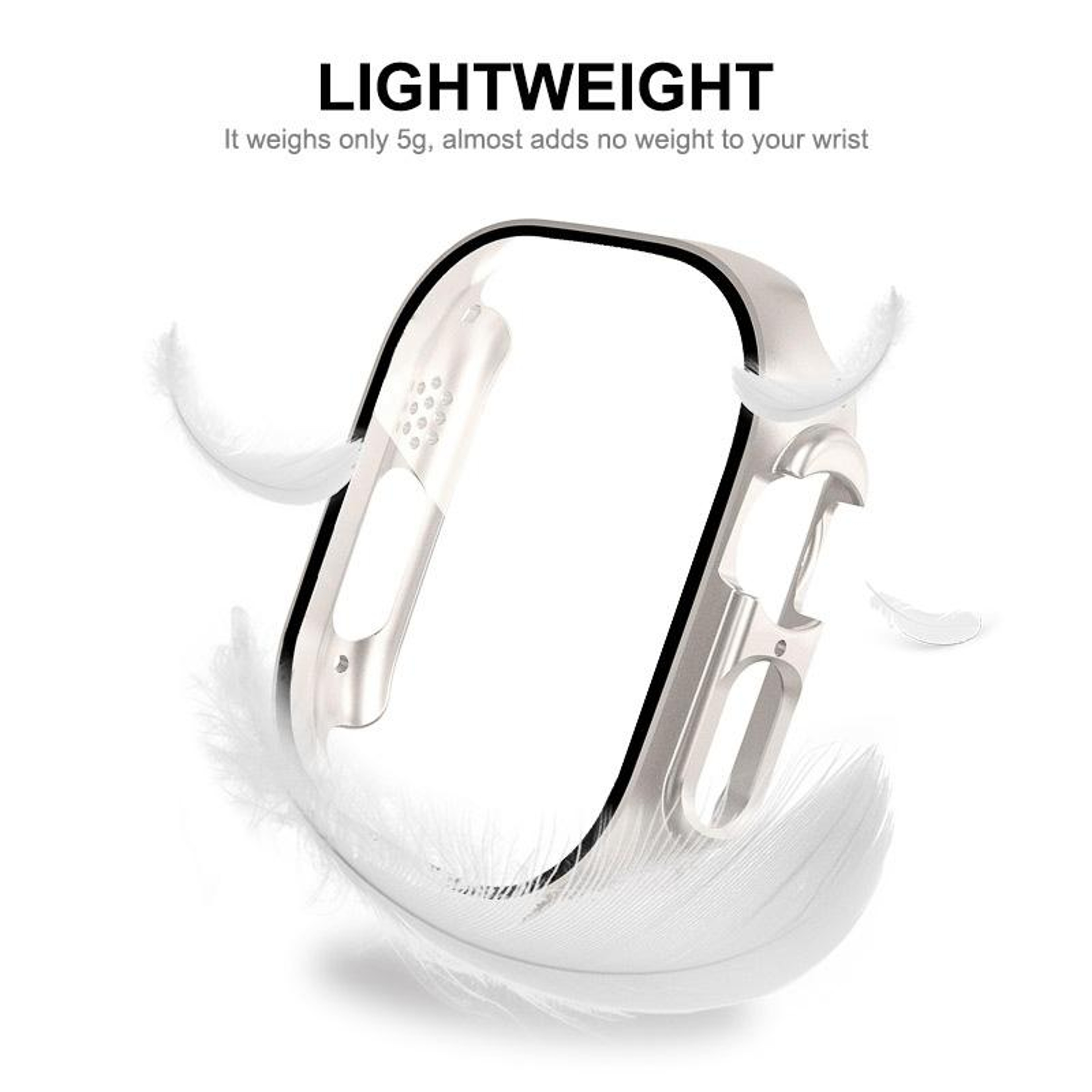 ENKAY Apple Watch Ultra 3 2 1 49mm Protective Case With 9H Tempered Glass Screen Protector 4