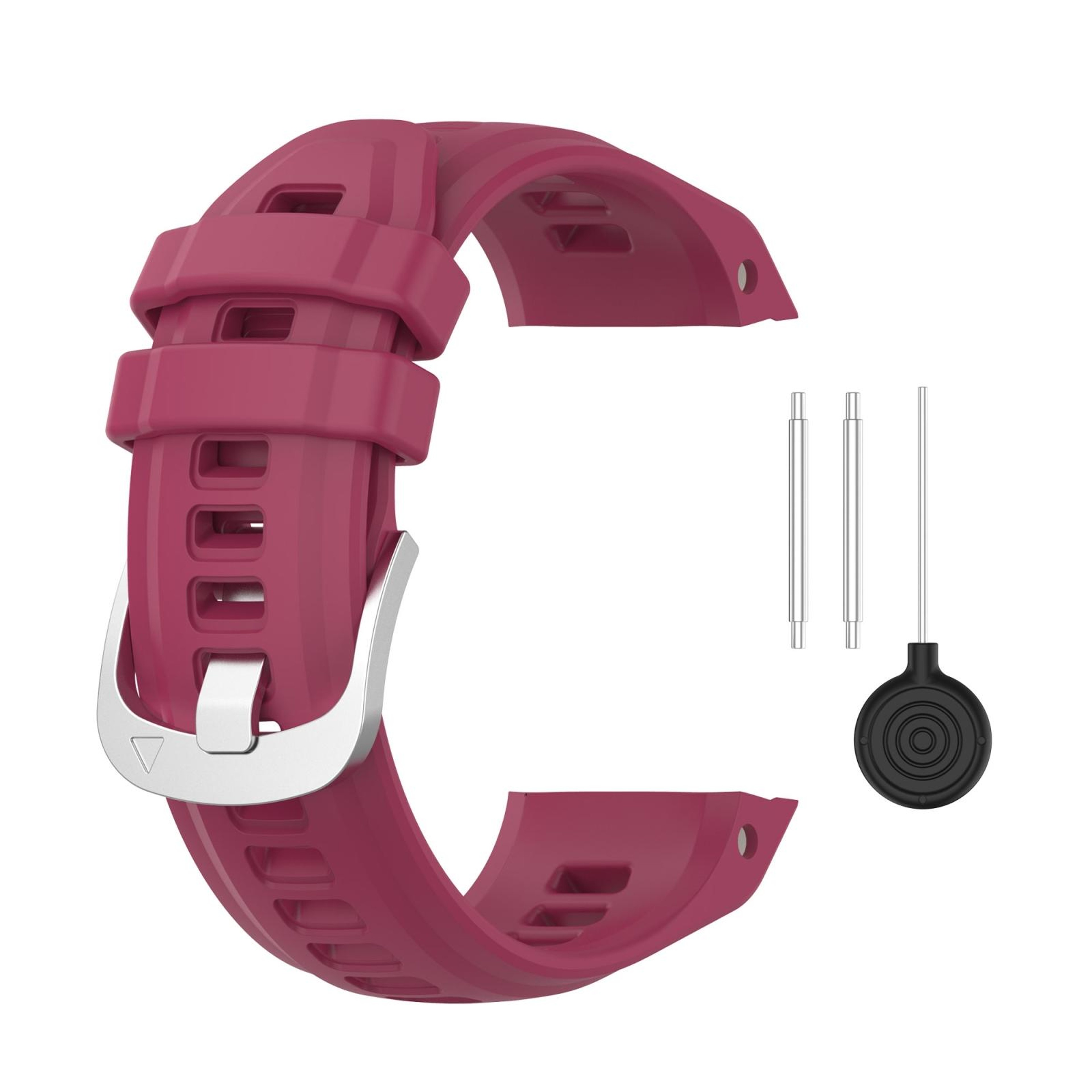 Garmin Instinct 2S 20mm Silicone Watch Band Soft Adjustable Replacement Strap – view 14