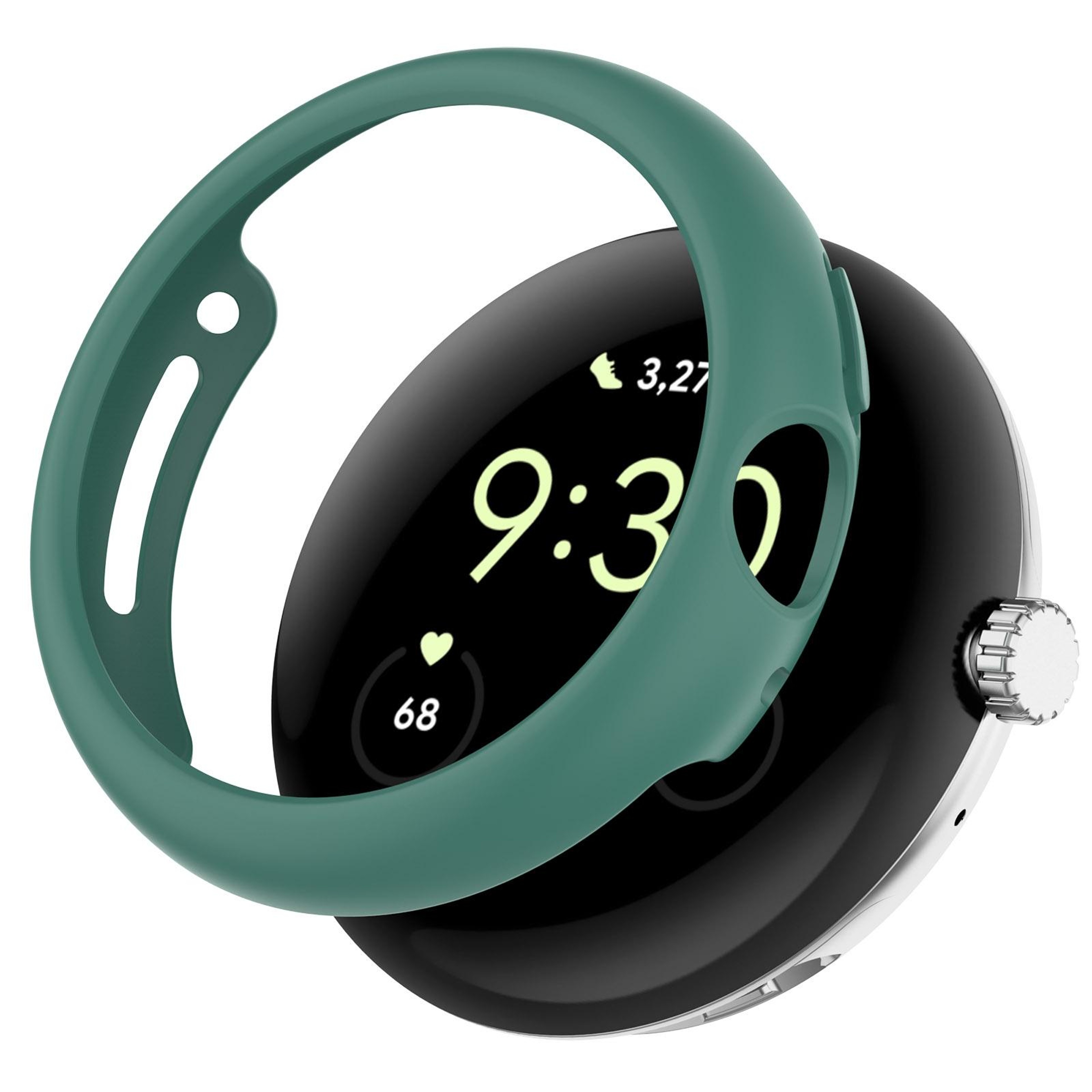 Google Pixel Watch 2 Protective Case Slim Hollow PC Watch Cover Shock Resistant Shell – view 9