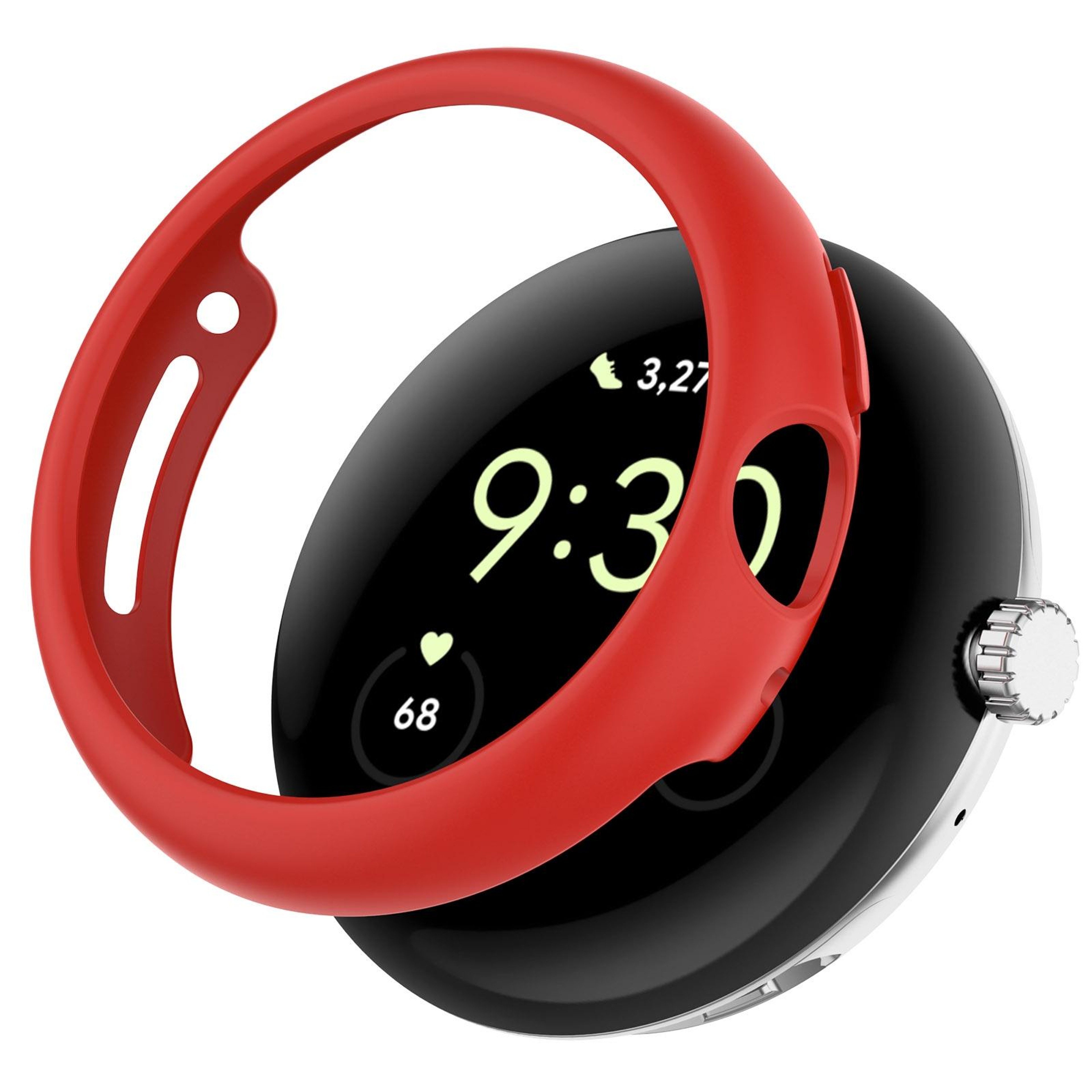 Google Pixel Watch 2 Protective Case Slim Hollow PC Watch Cover Shock Resistant Shell – view 11