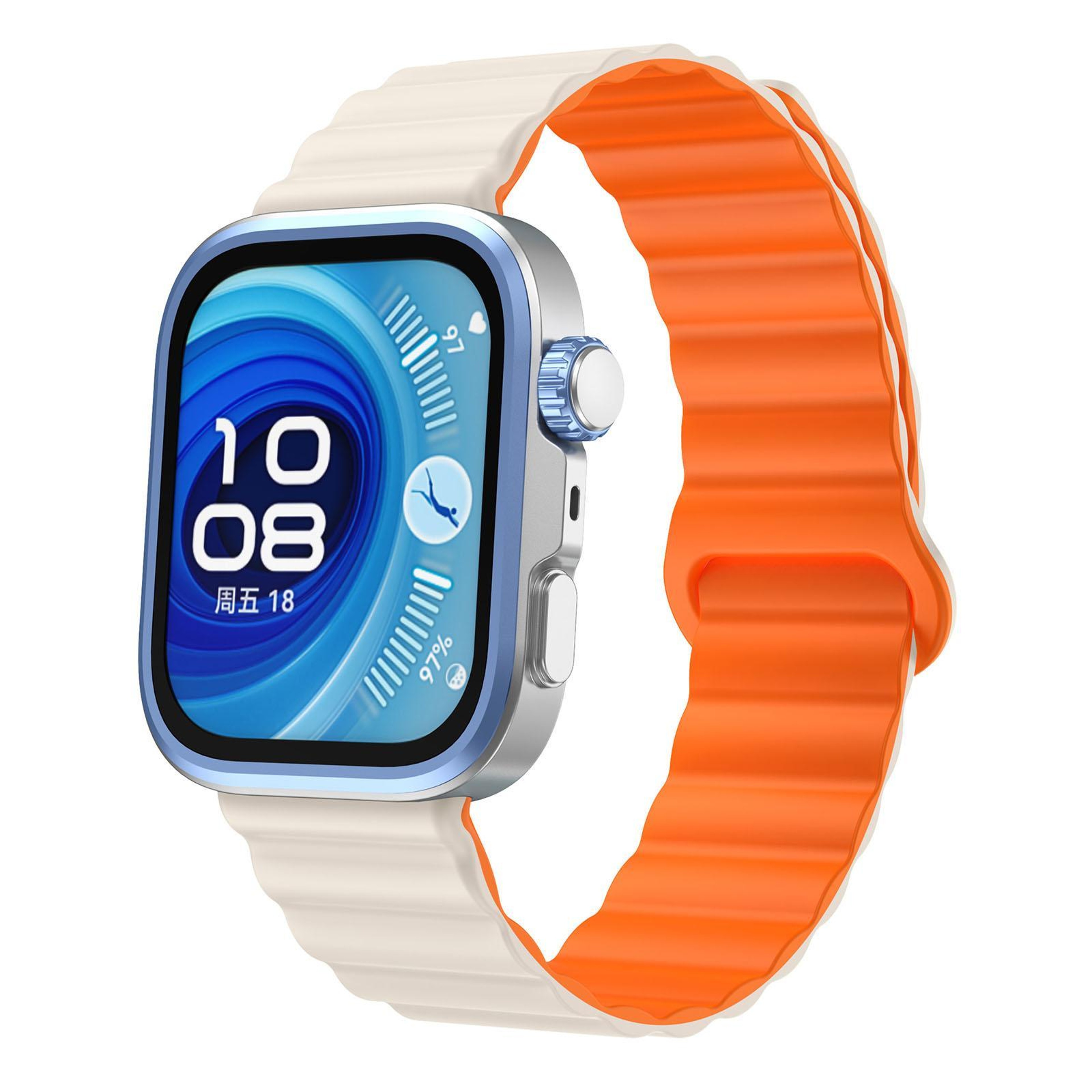 Huawei Watch Fit 5 Fit 5 Pro Fit 4 Magnetic Silicone Watch Band Adjustable Soft Replacement Strap – view 10