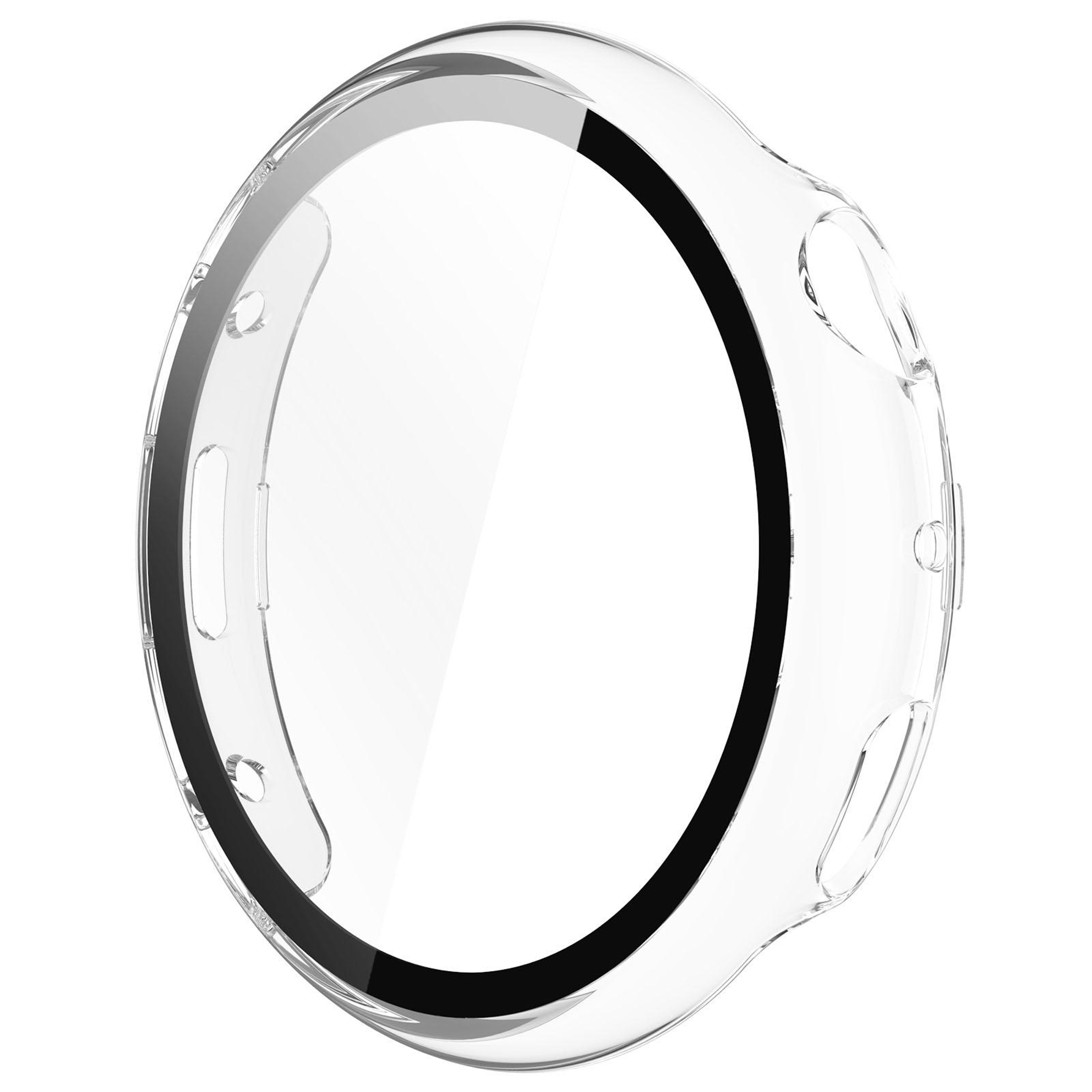 vivo Watch 3 Protective Case with Tempered Glass Screen Protector Full Coverage PC Cover – view 2
