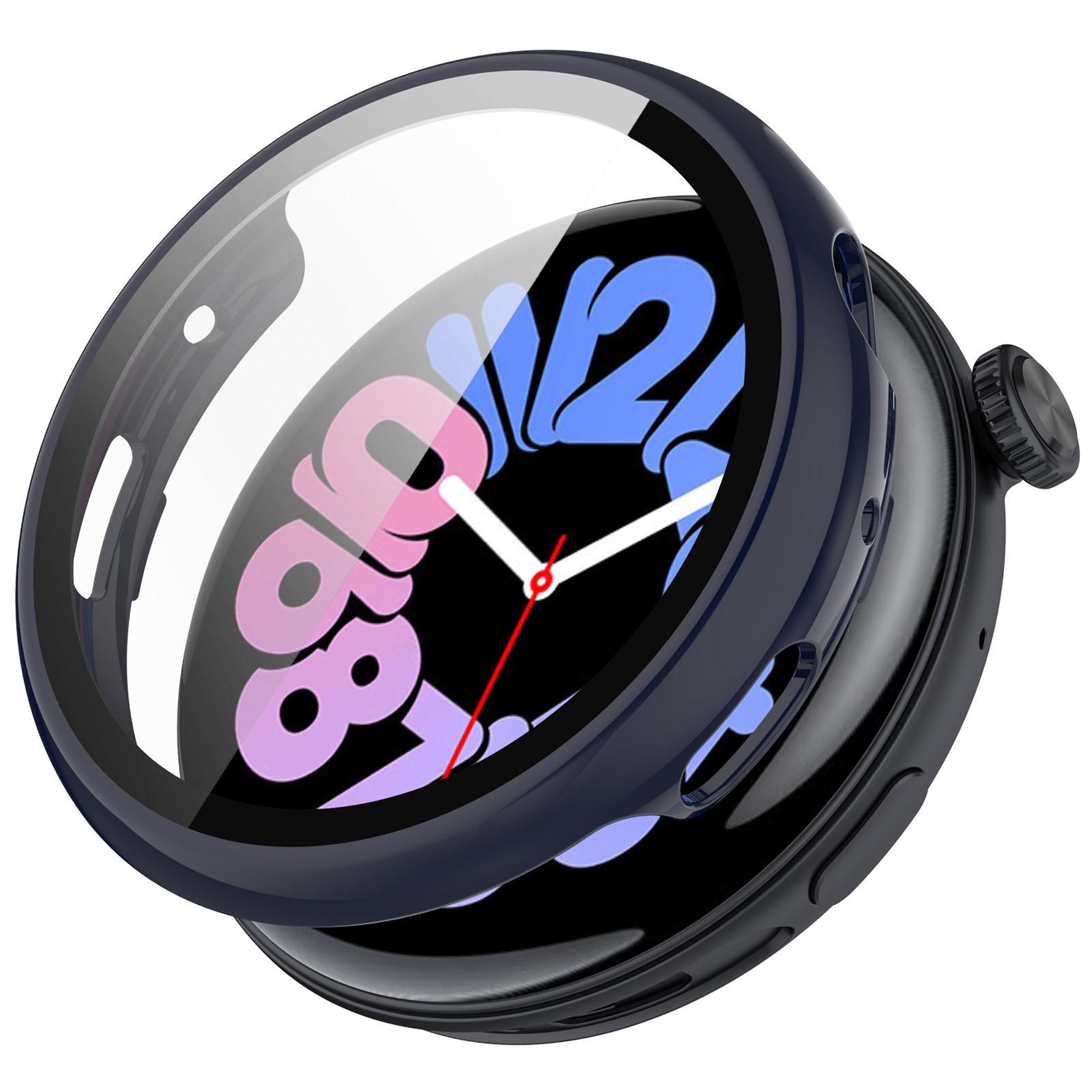 vivo Watch 3 Protective Case with Tempered Glass Screen Protector Full Coverage PC Cover – view 11