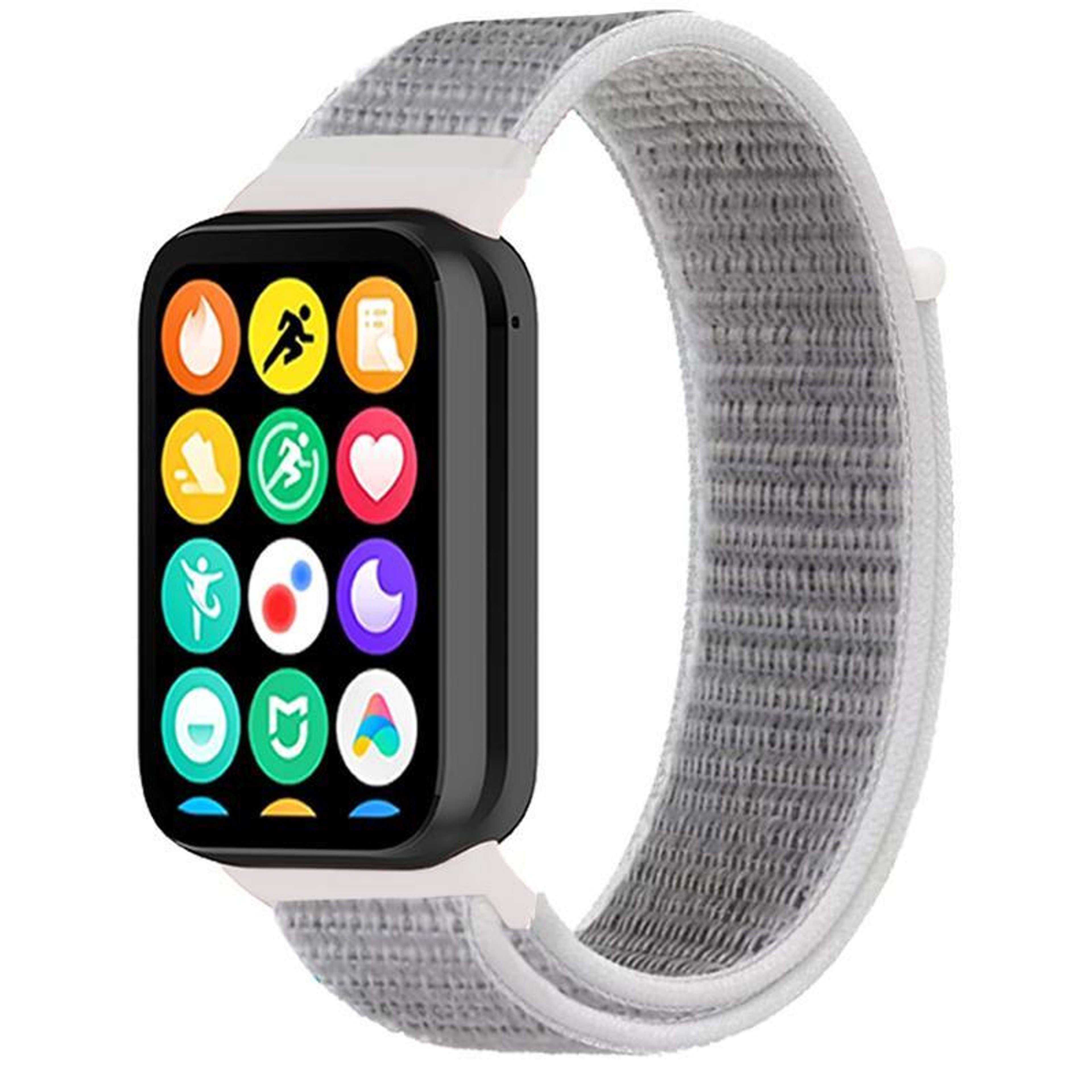 Xiaomi Band 9 Pro Strap Nylon Hook And Loop Fastener Replacement Watch Band For Xiaomi Band 8 Pro R 11