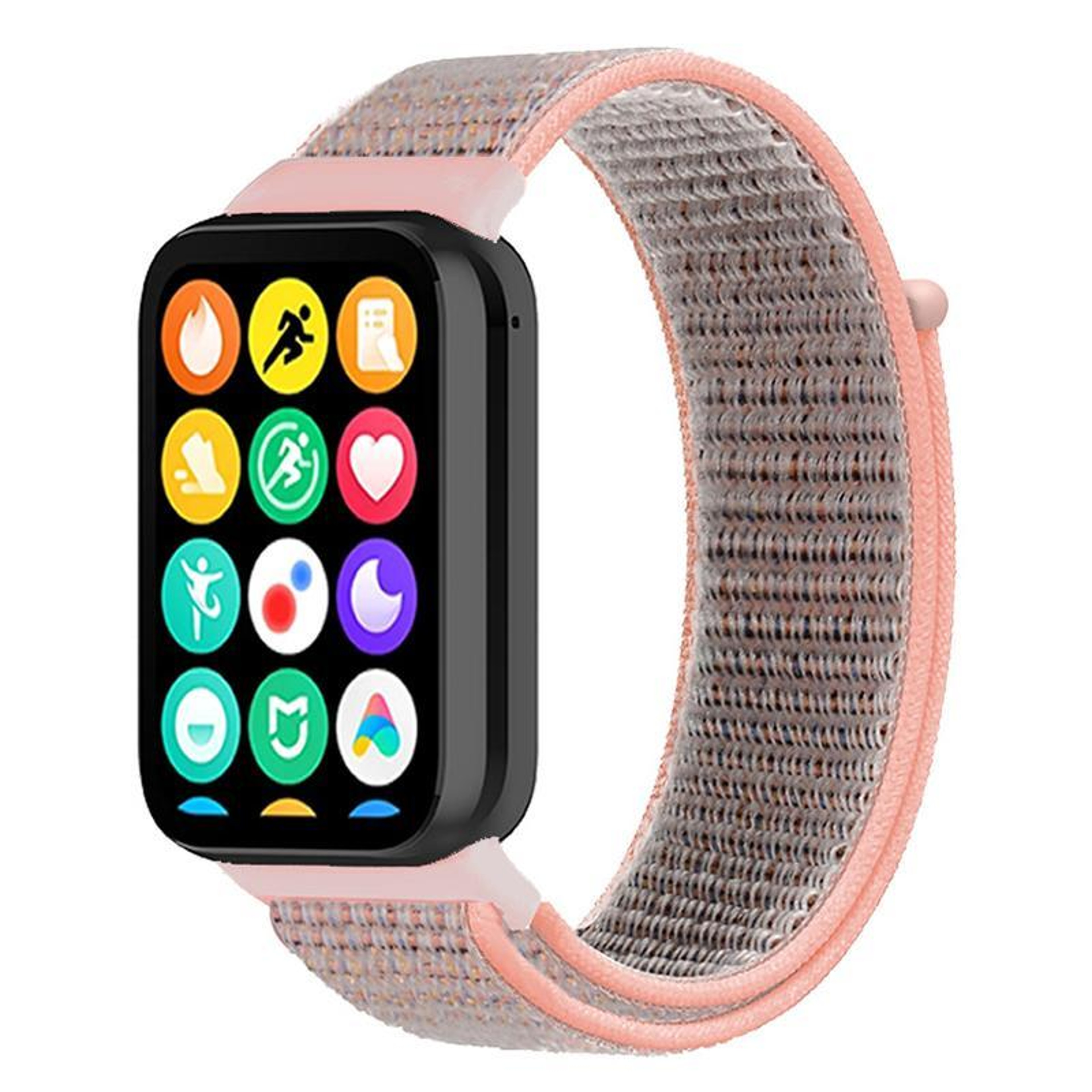 Xiaomi Band 9 Pro Strap Nylon Hook And Loop Fastener Replacement Watch Band For Xiaomi Band 8 Pro R 14