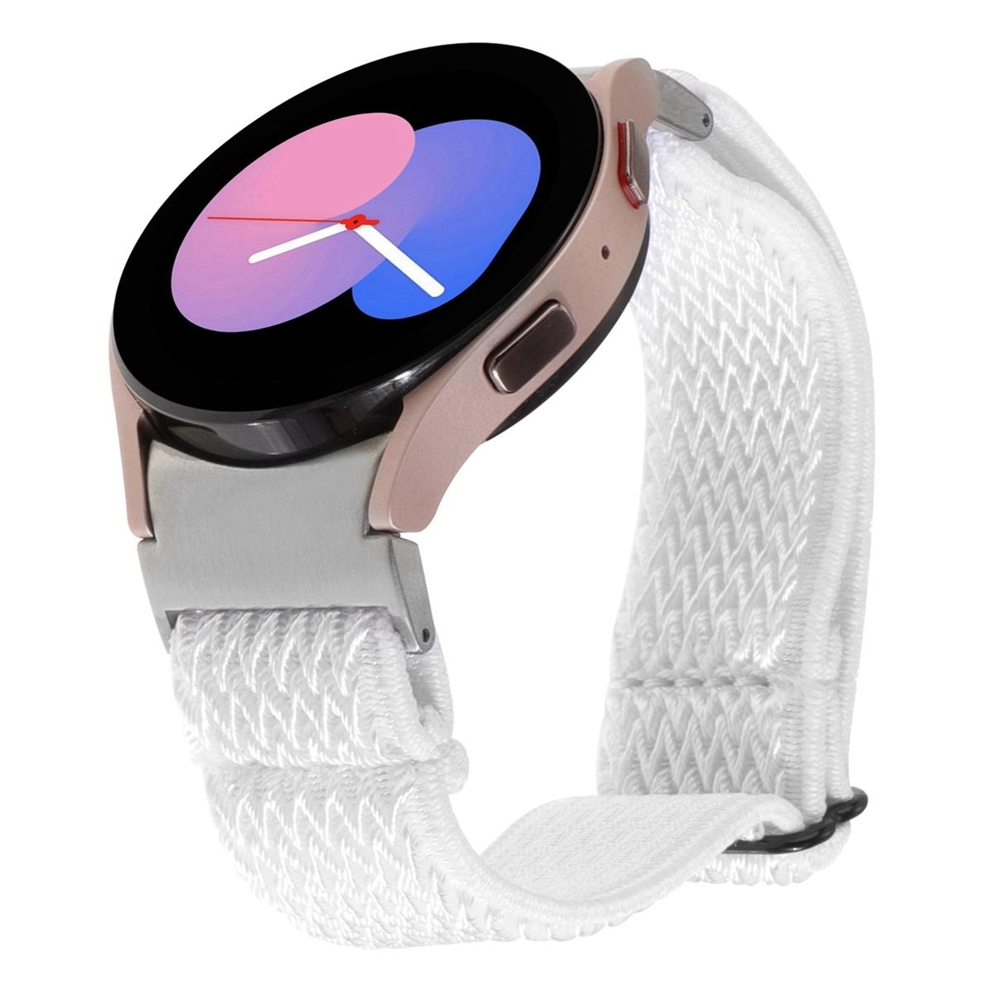 Samsung Galaxy Watch 6 5 Pro 4 Braided Nylon Watch Band Adjustable Wave Replacement Strap 16