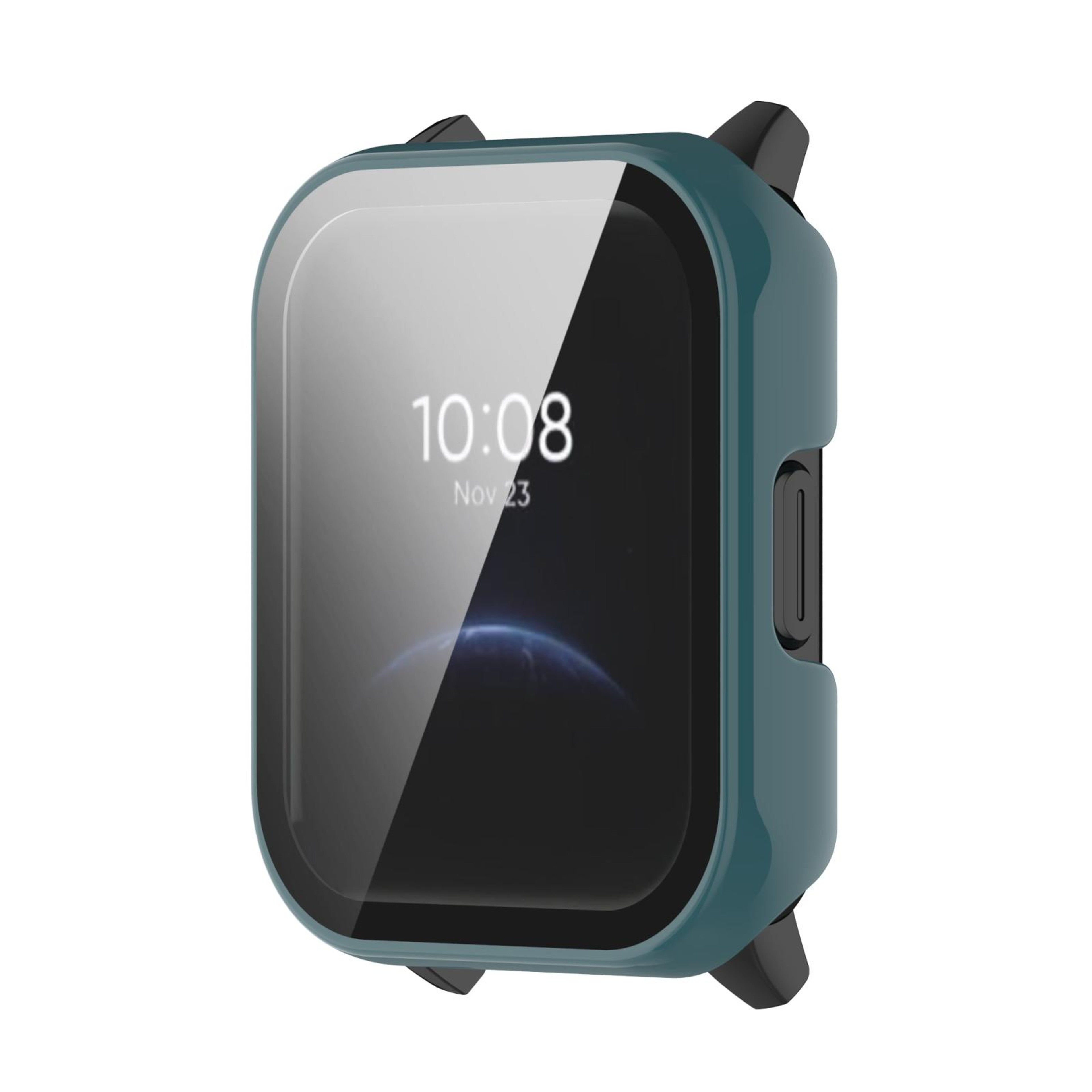 OPPO Realme Watch 2 Pro Protective Case With Tempered Glass Screen Protector Full Coverage PC Cover 7