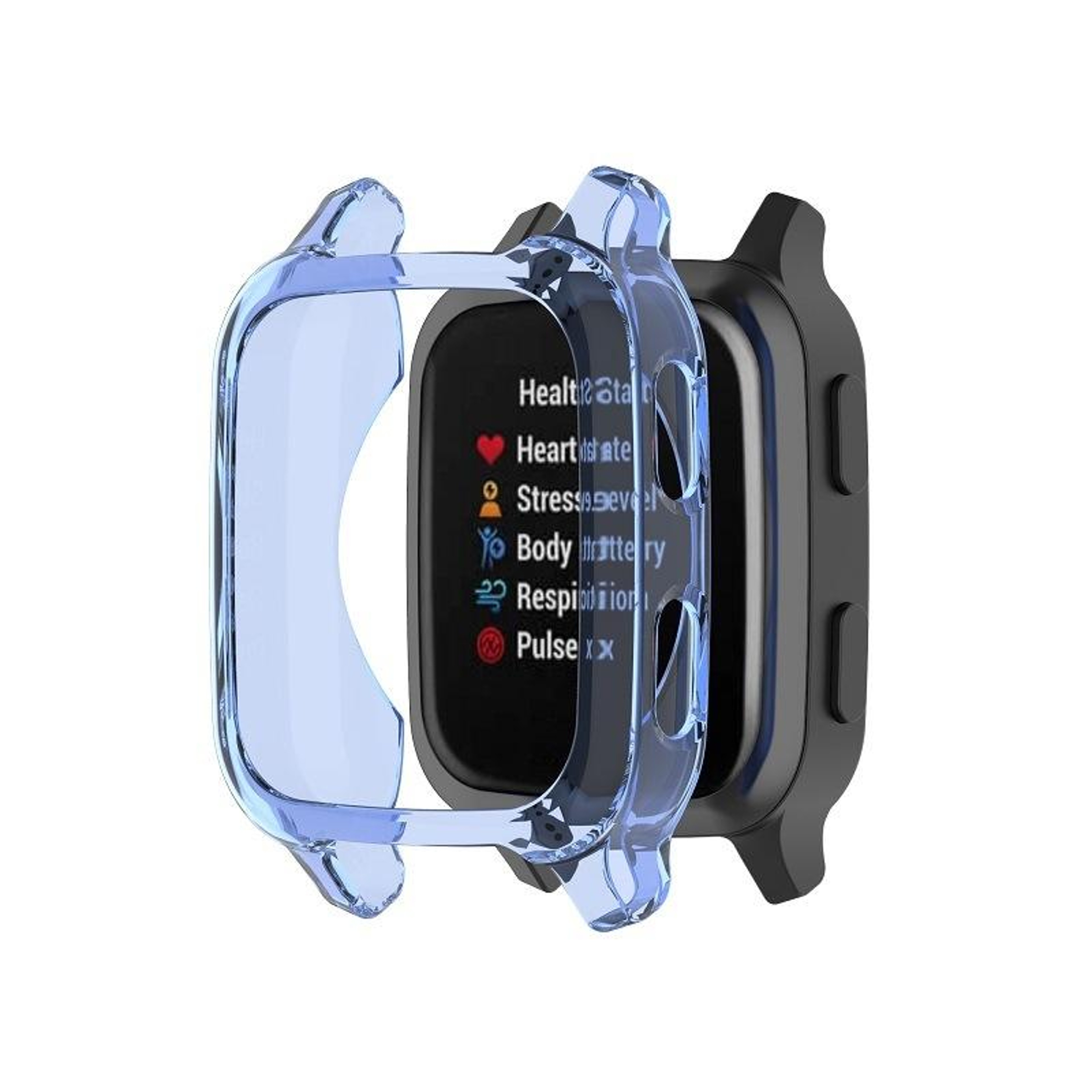 Garmin Venu Sq 2 TPU Watch Case Slim Protective Watch Cover Half Cover – view 7