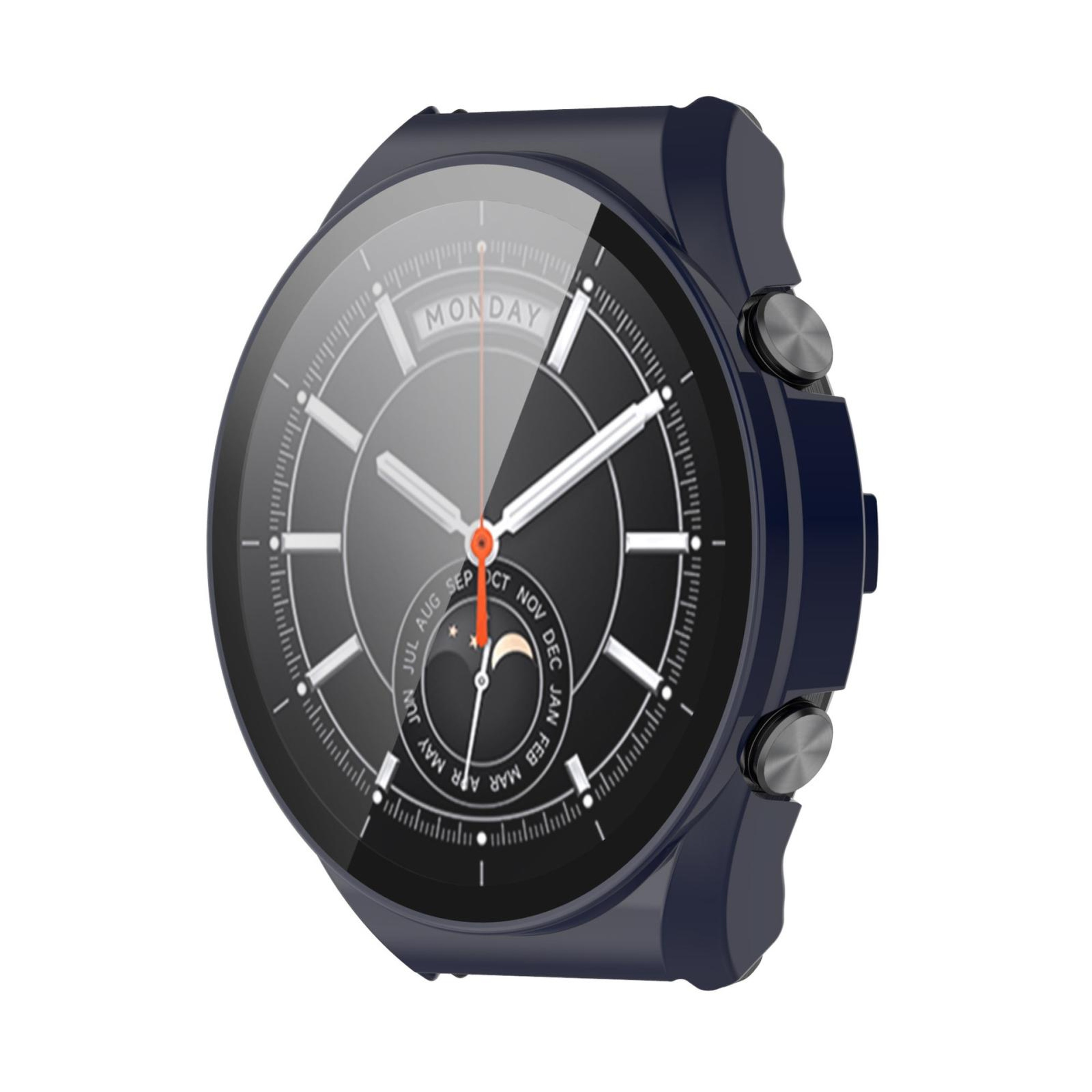 Xiaomi Watch S1 Protective Case With Tempered Glass Screen Protector Full Coverage PC Cover 0