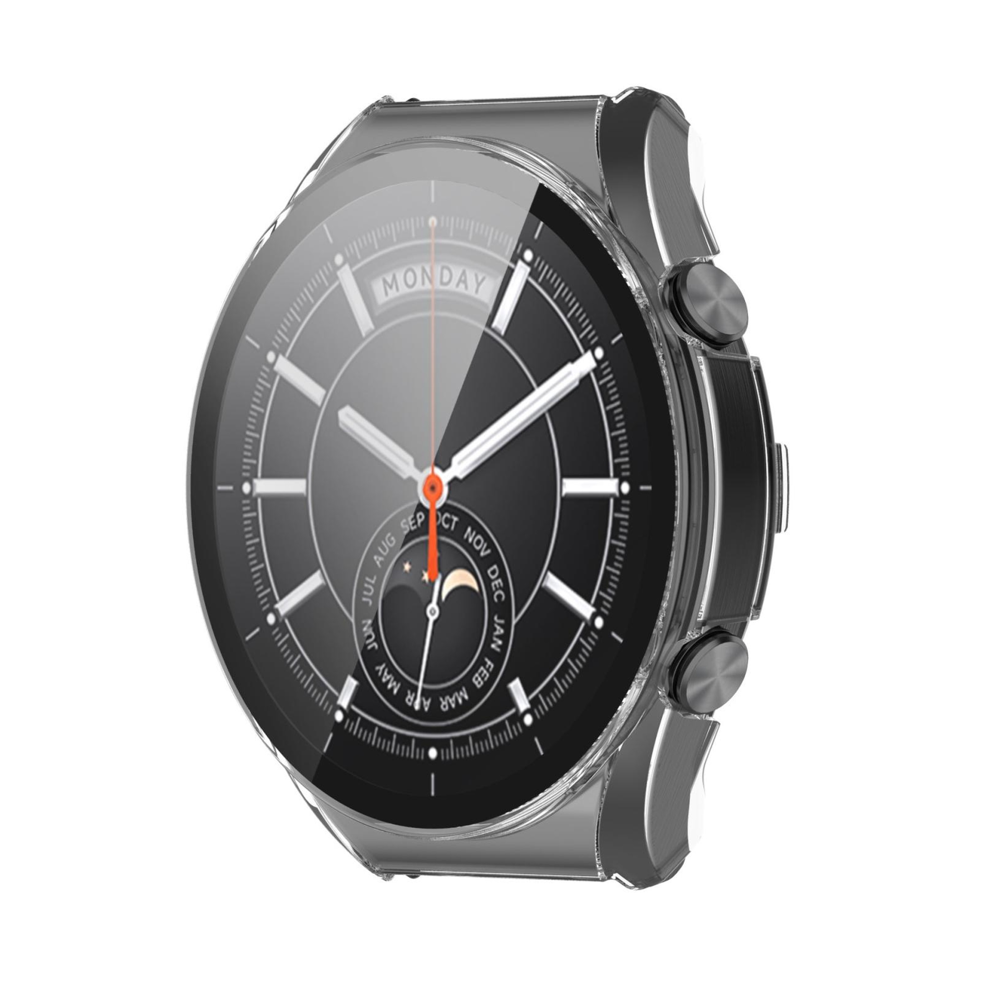 Xiaomi Watch S1 Protective Case With Tempered Glass Screen Protector Full Coverage PC Cover 7