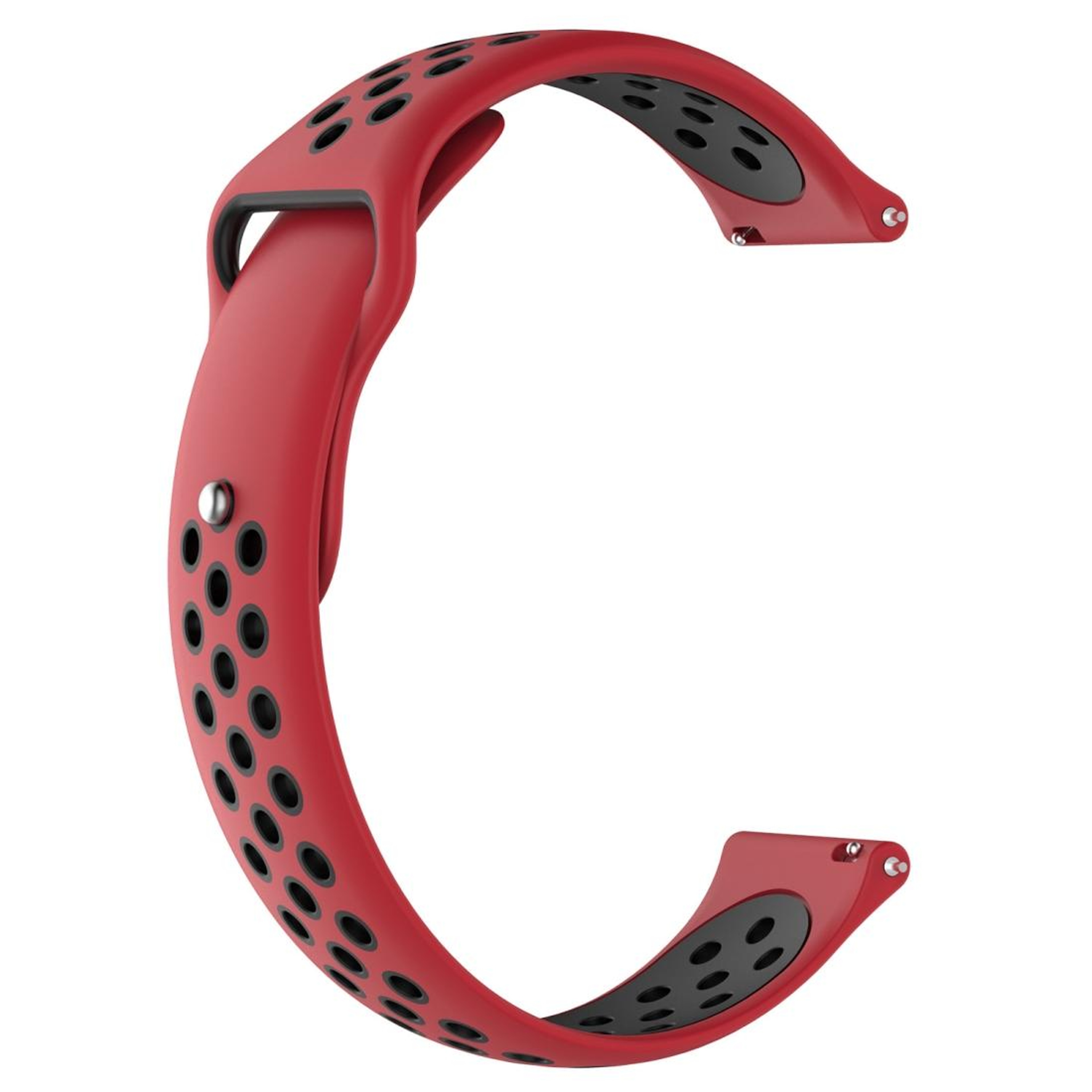 Dual Color Silicone Watch Band With Protective Cover For Samsung Galaxy Watch Gear S3 And TicWatch  16