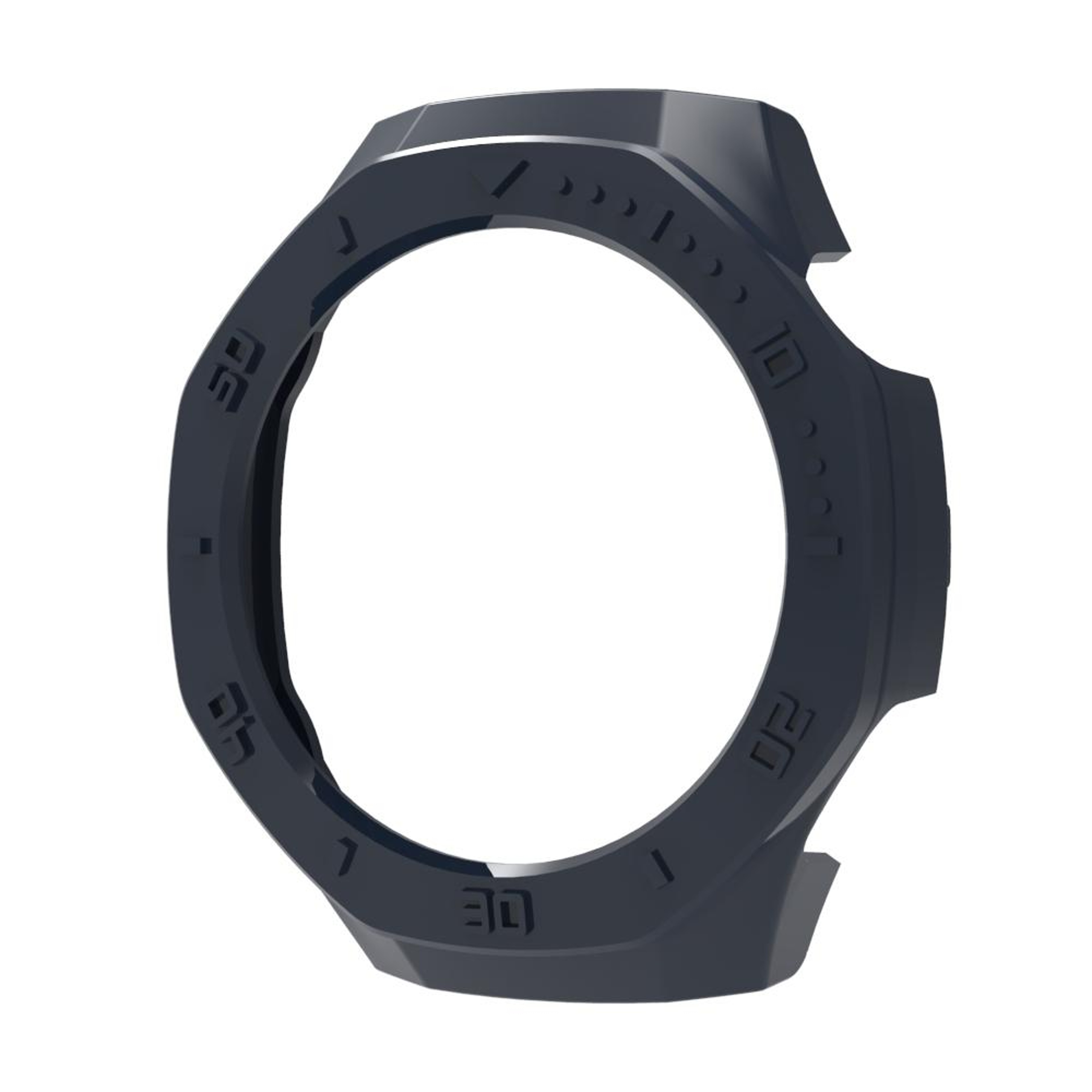 Huawei Watch GT 5 Pro 46mm Protective Case Half Coverage Hollow PC Watch Case with Scale – view 10