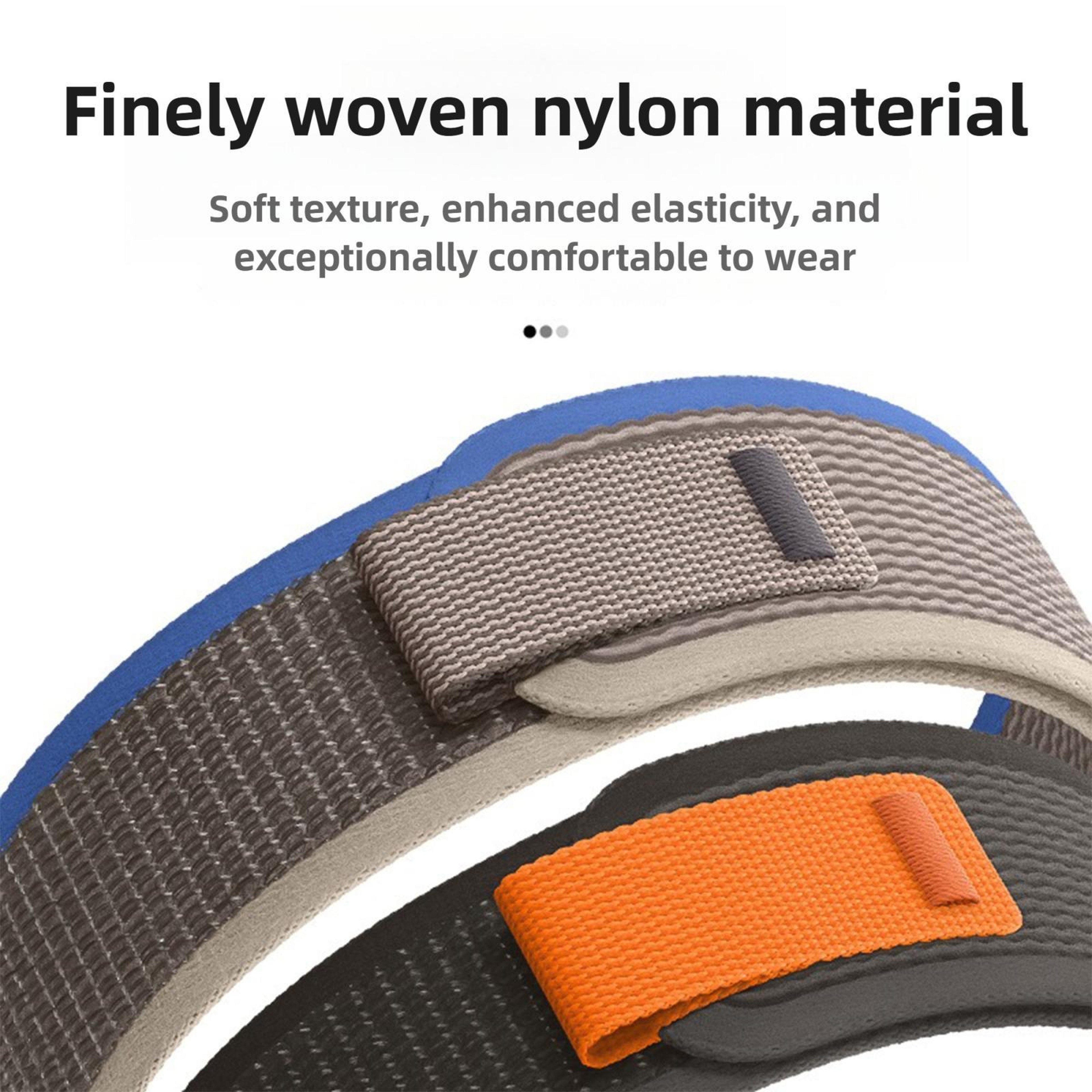 Suunto Race 2 Nylon Watch Band Wild Path Hook And Loop Adjustable Sport Strap 3