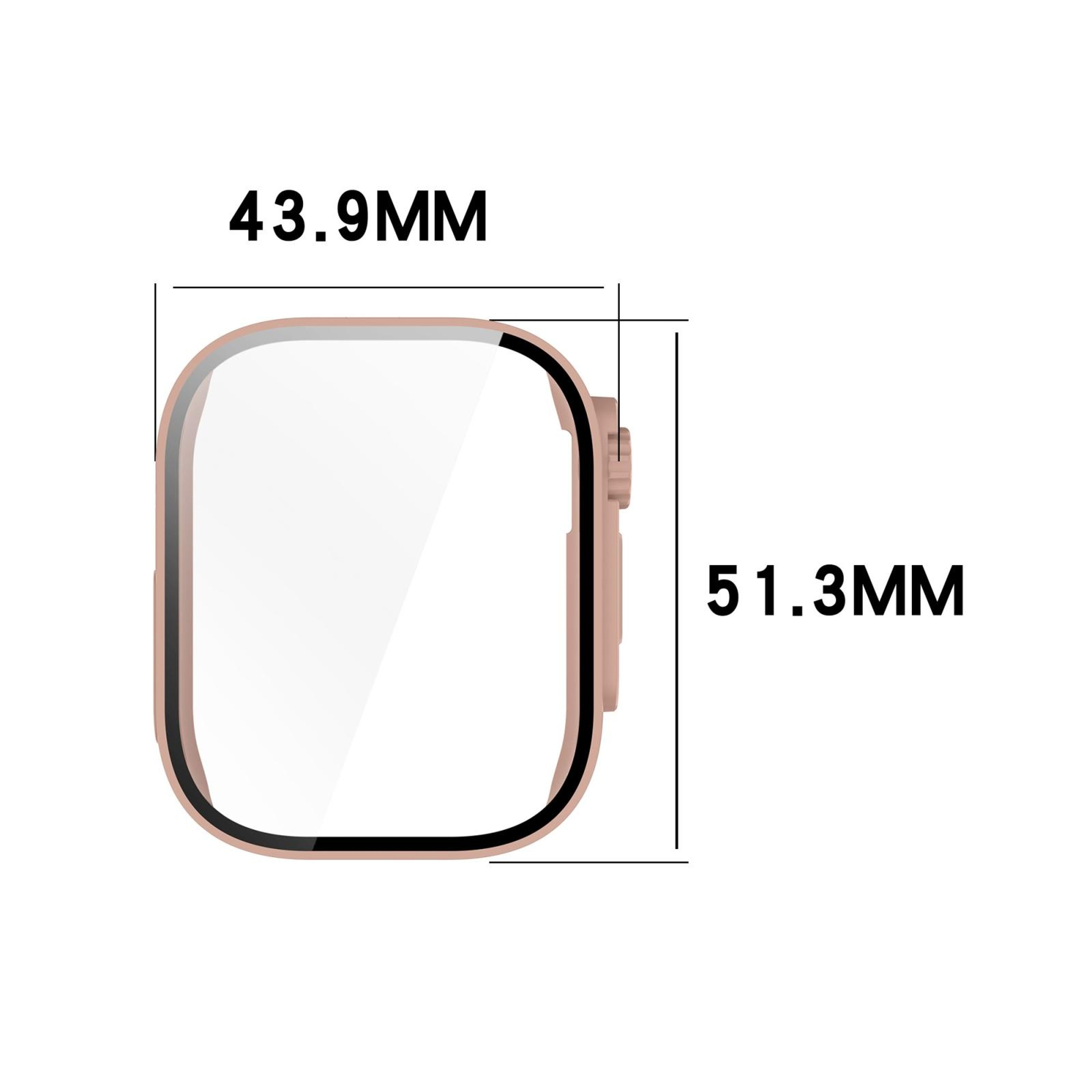 Redmi Watch 5 Lite Protective Case With Tempered Glass Screen Protector Full Coverage PC Cover 10
