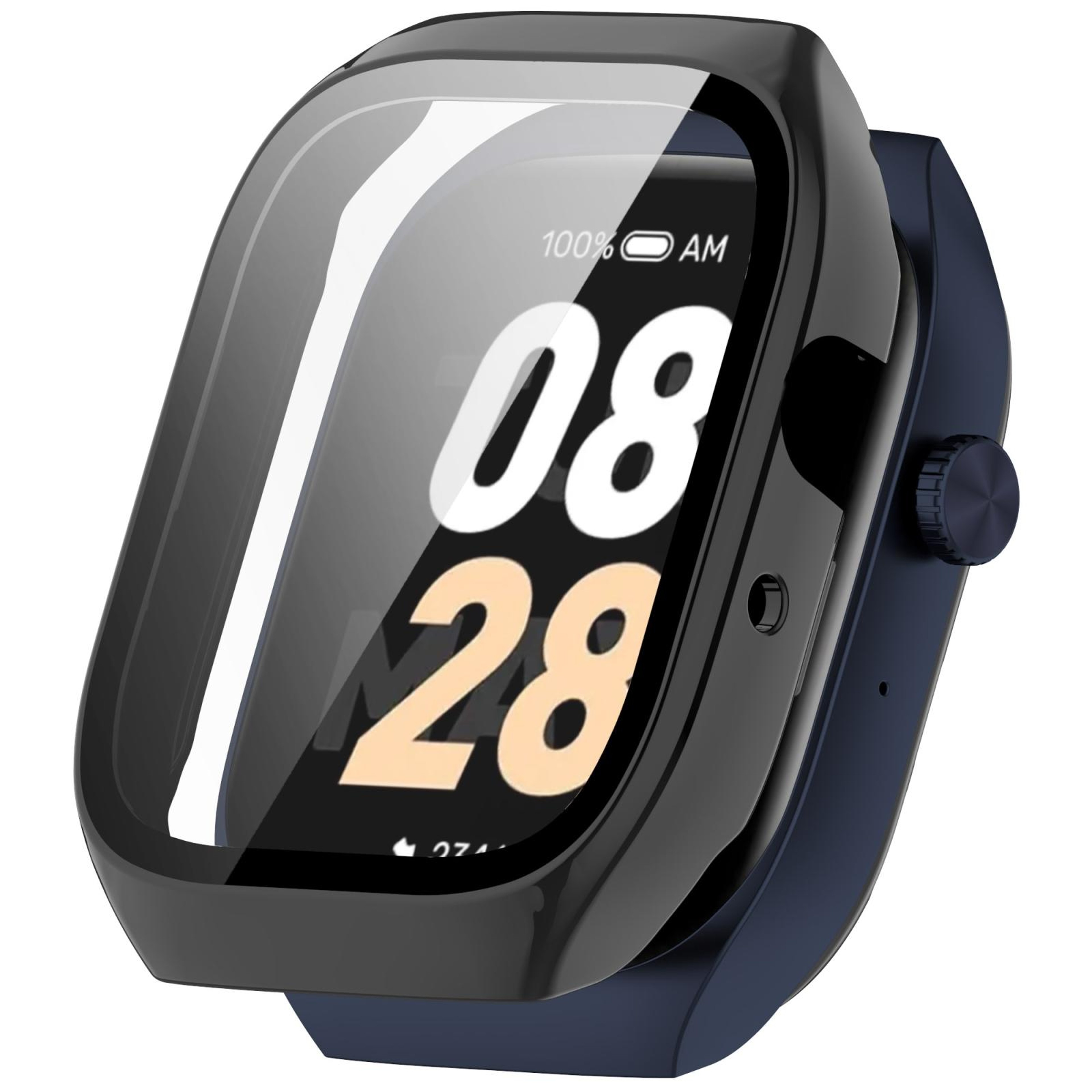 Mibro Watch T2 Protective Case With Tempered Glass Screen Protector Slim PC Full Coverage Cover 6