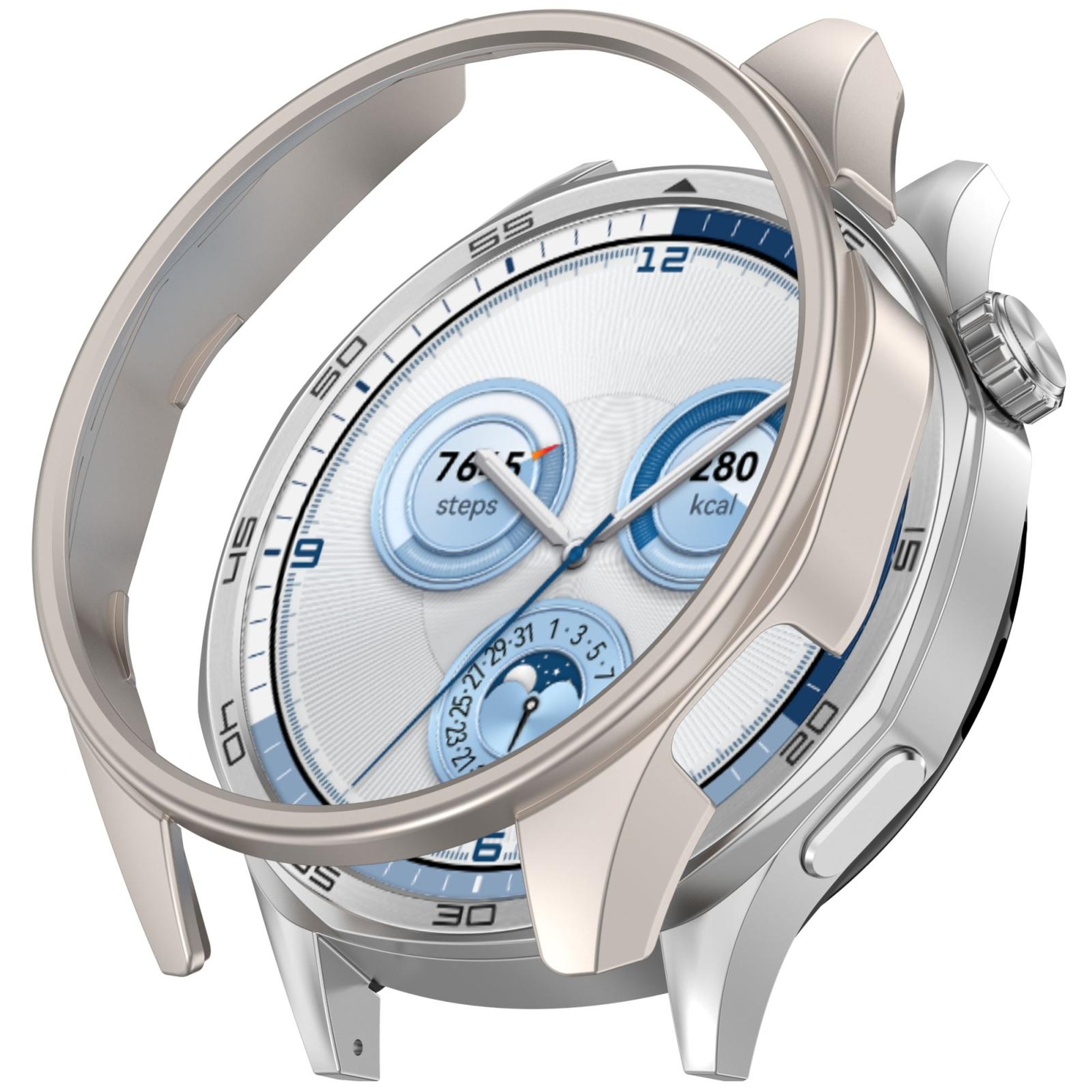 Huawei Watch GT 5 46mm Protective Case Slim PC Watch Cover Half Coverage Guard 8