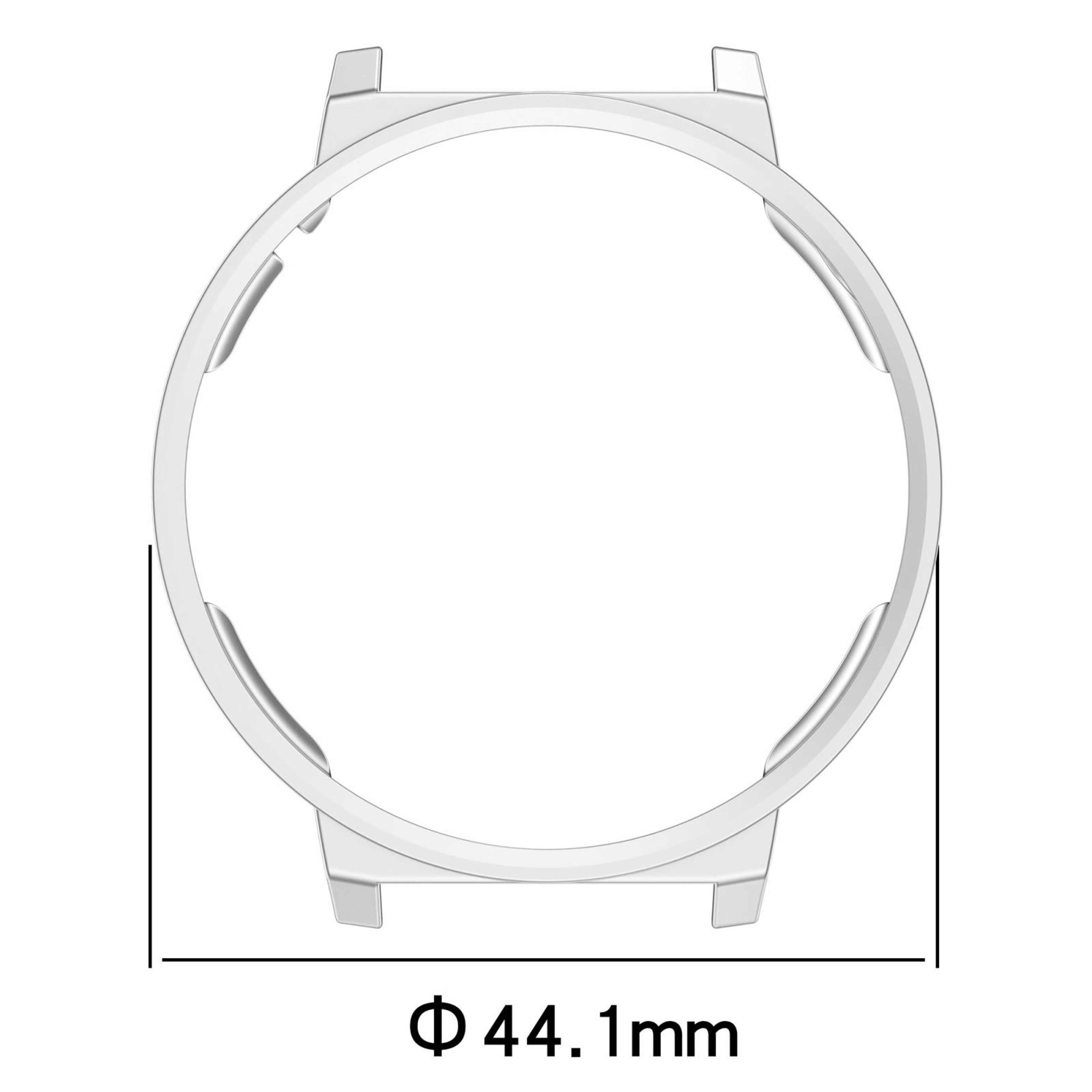 Huawei Watch GT 5 41mm PC Protective Case Half Coverage Watch Cover Lightweight Shell 7