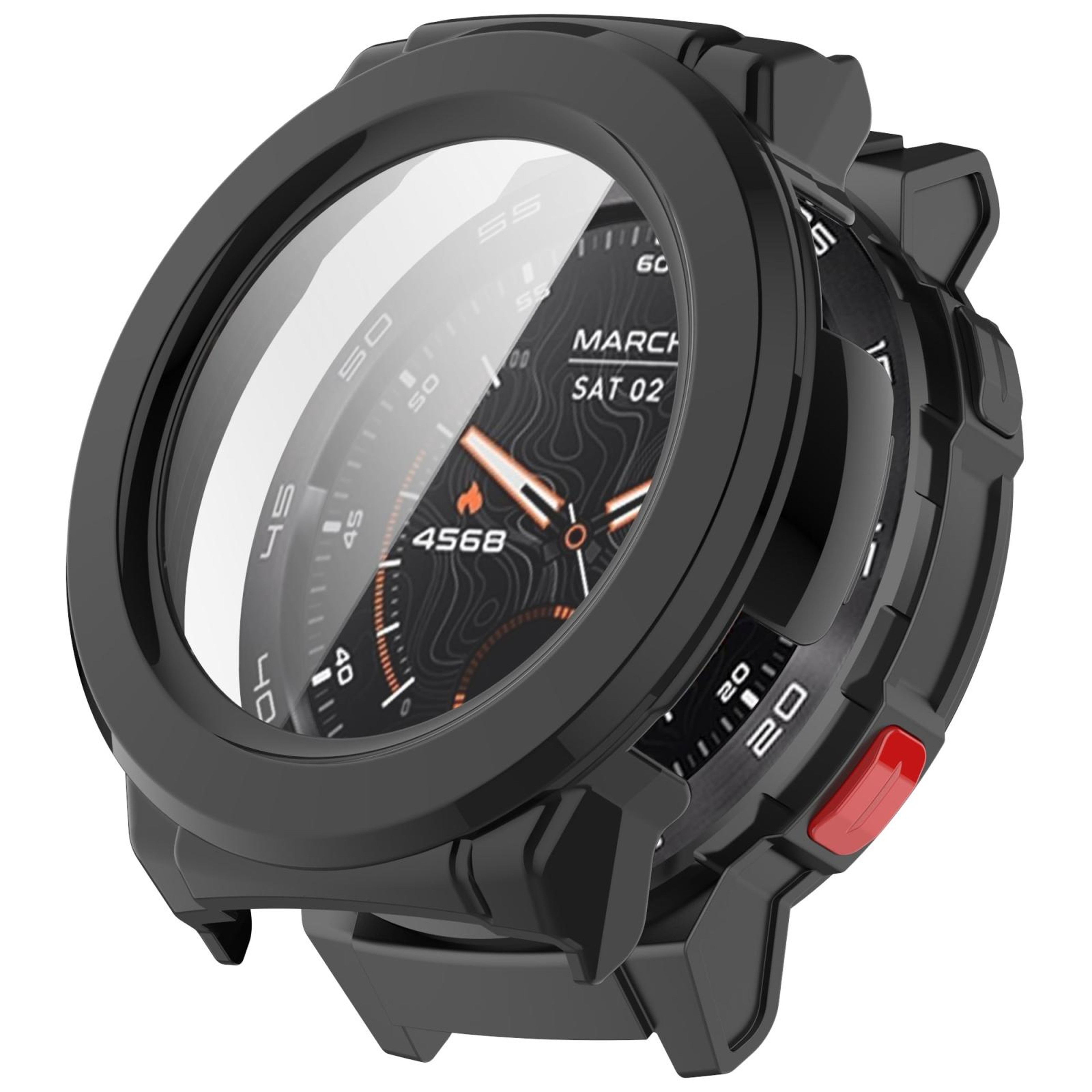 Mibro Watch GS Pro Protective Case With Tempered Glass Screen Protector PC Full Coverage Cover 2