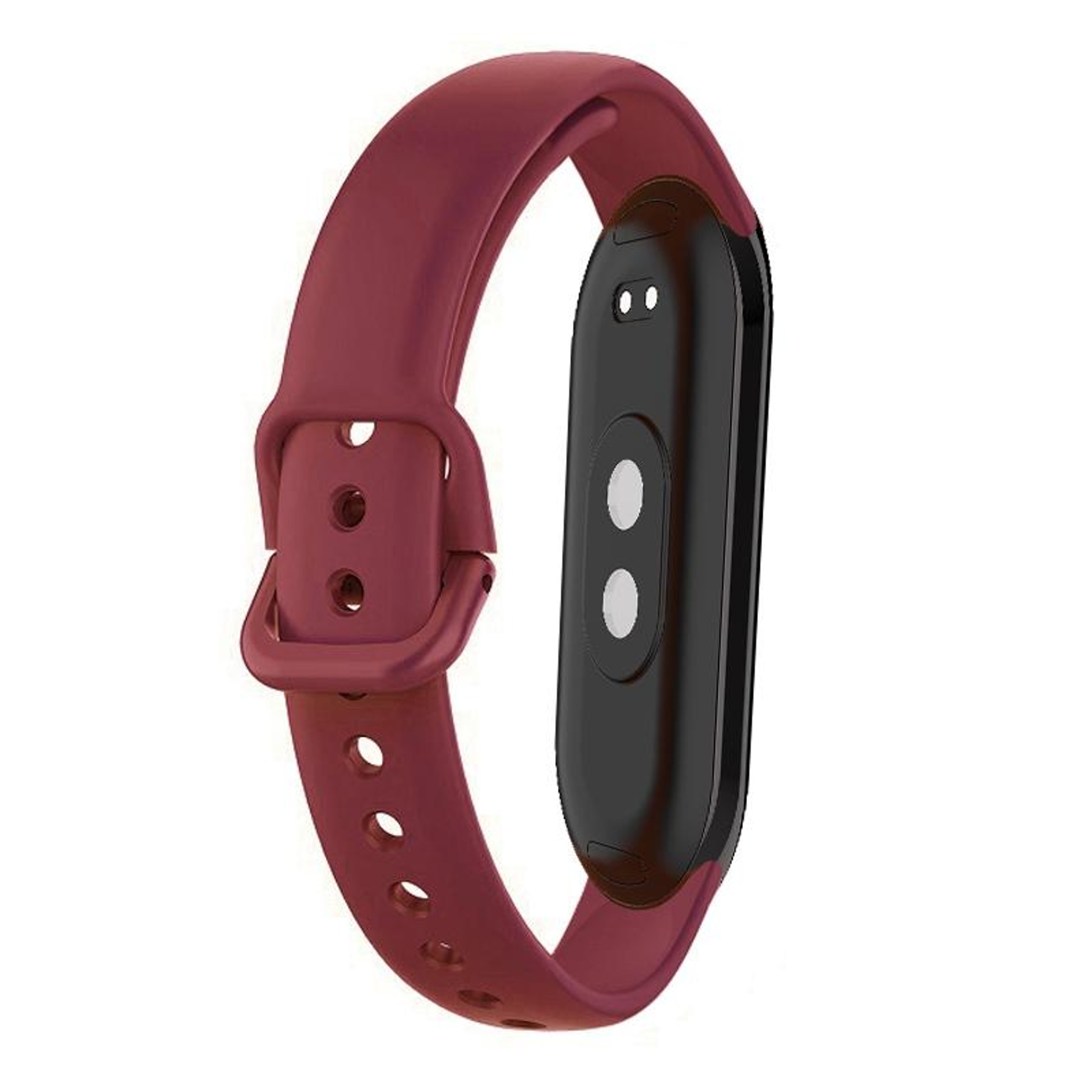 12mm Silicone Watch Band Soft Adjustable Replacement Wrist Strap for Smartwatch – view 1